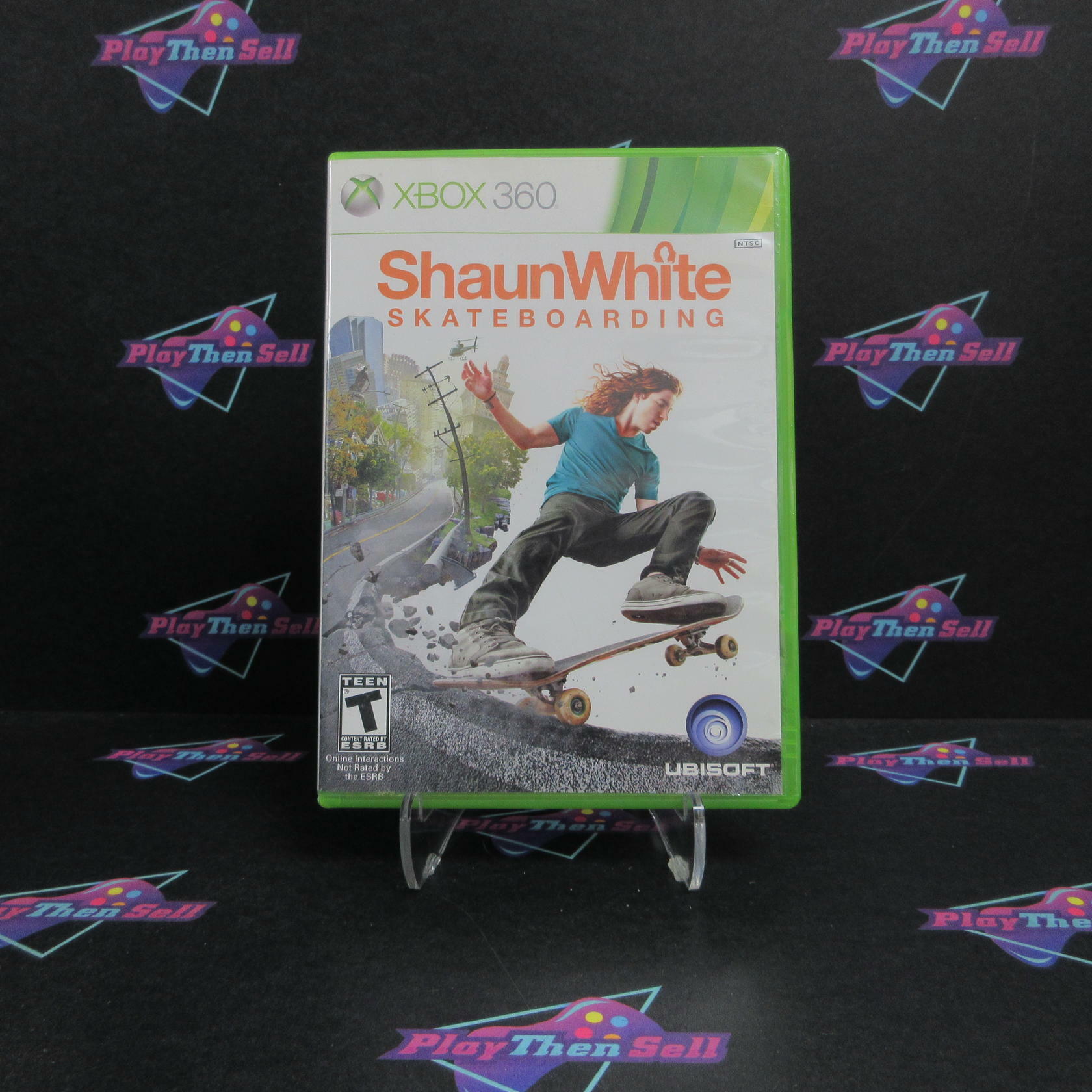 Shaun White Skateboarding Xbox 360 AD/DD Complete CIB - Very Good