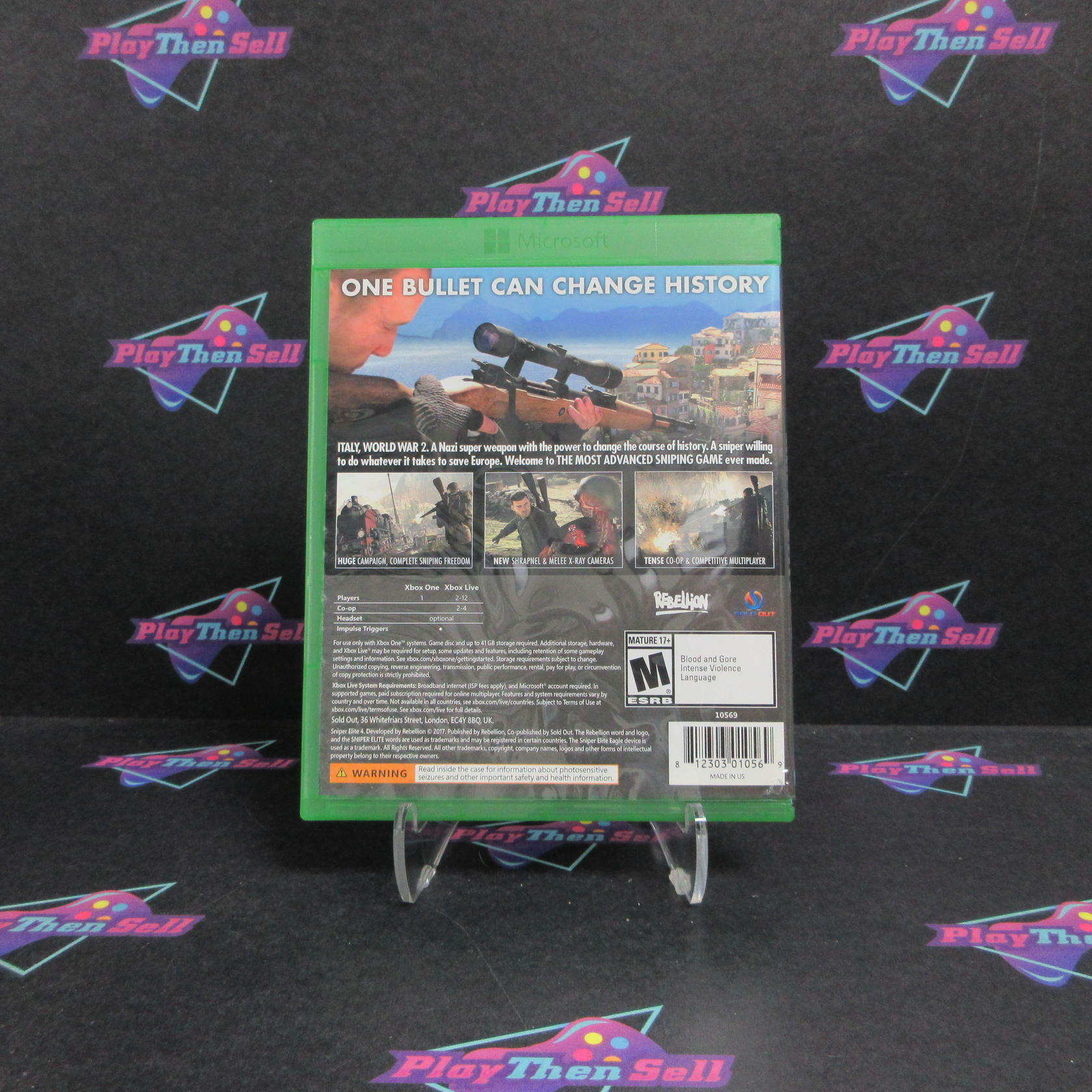 Sniper Elite 4 Xbox One Complete - Excellent