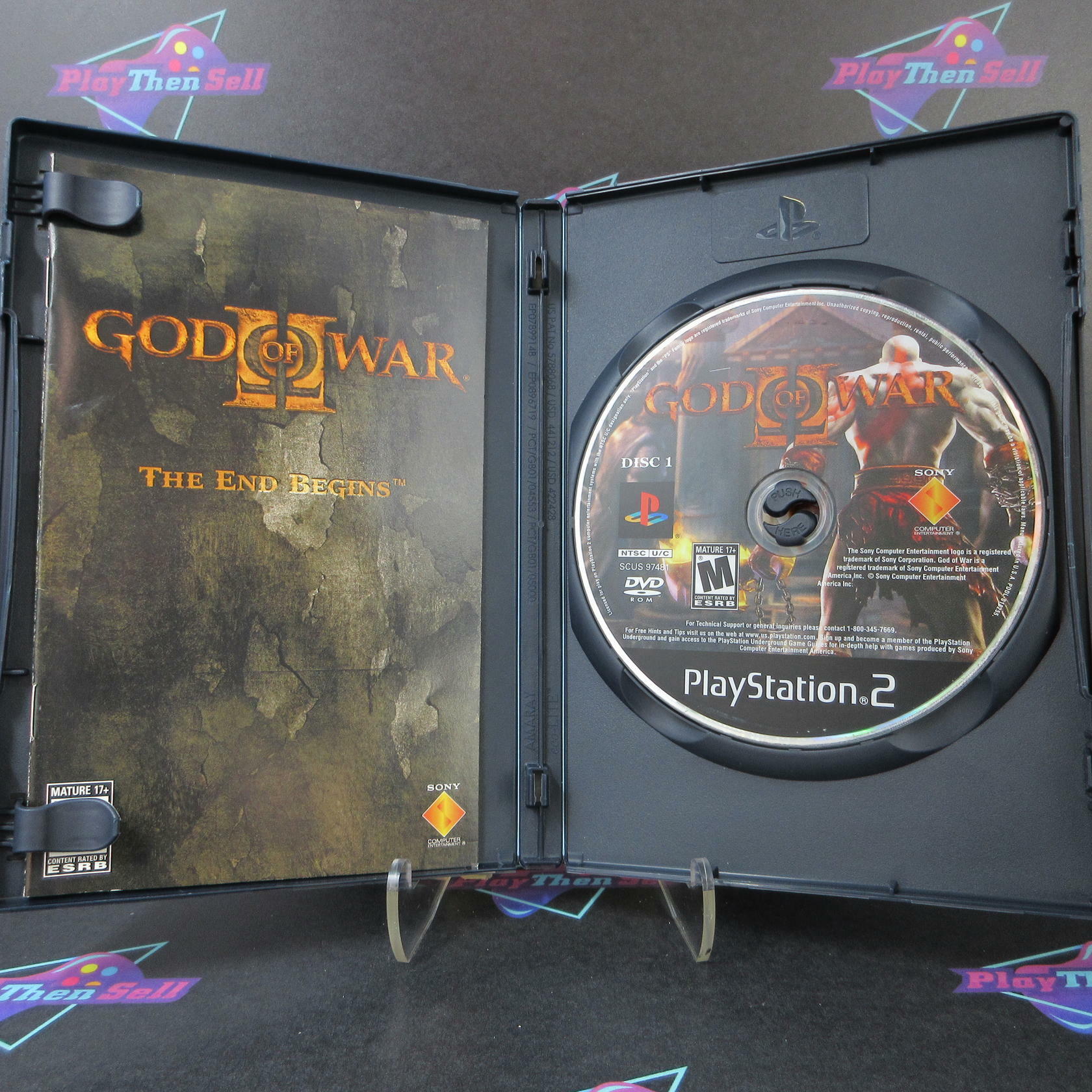 God of War 2 PS2 PlayStation 2 Complete - Excellent