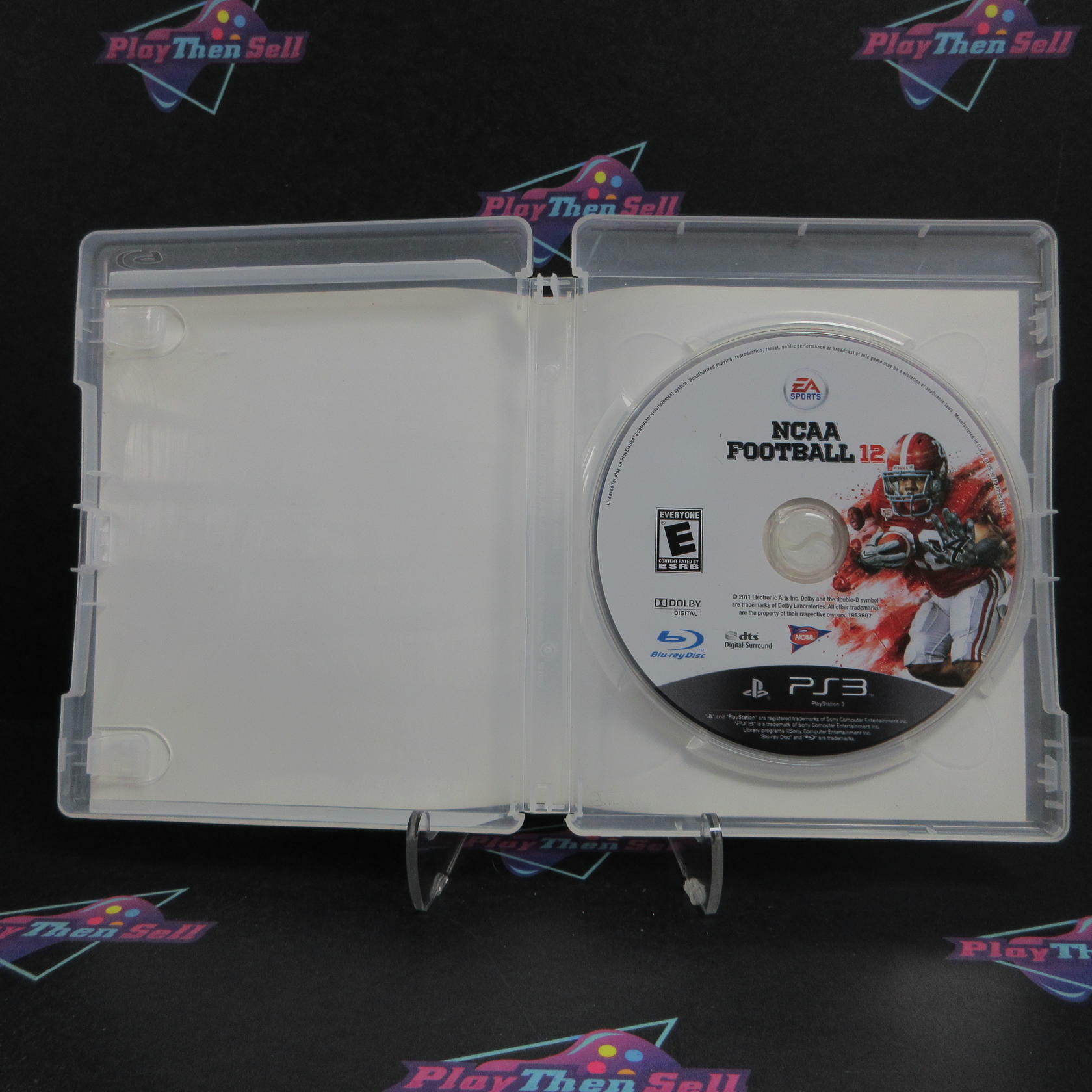 NCAA Football 12 PS3 PlayStation 3 AD/NM - Very Good