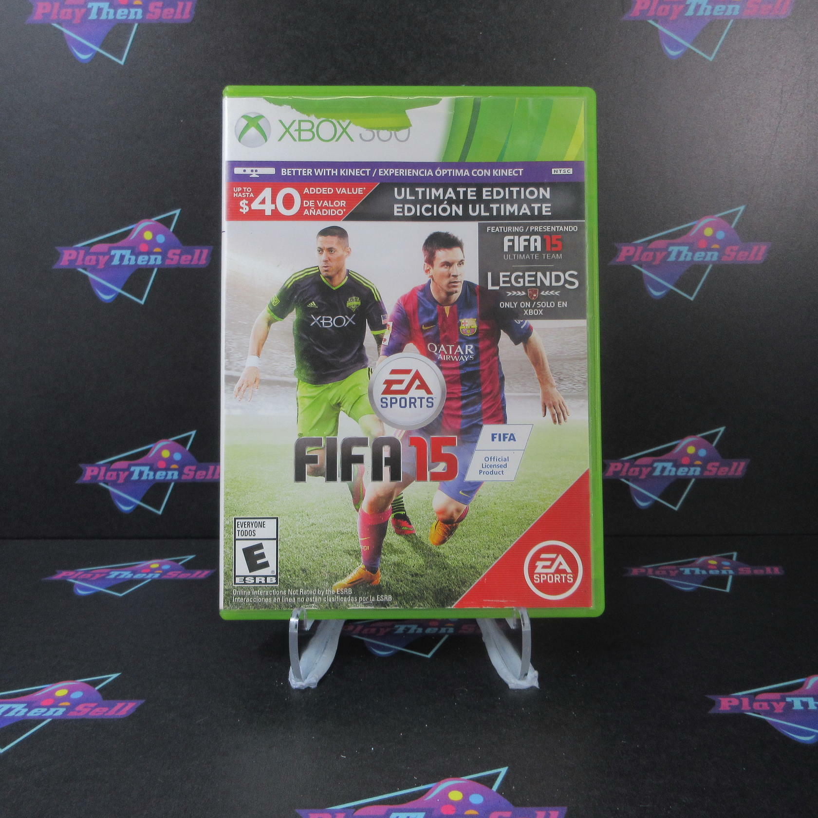 FIFA 15 Ultimate Edition Xbox 360 AD Complete CIB - Very Good