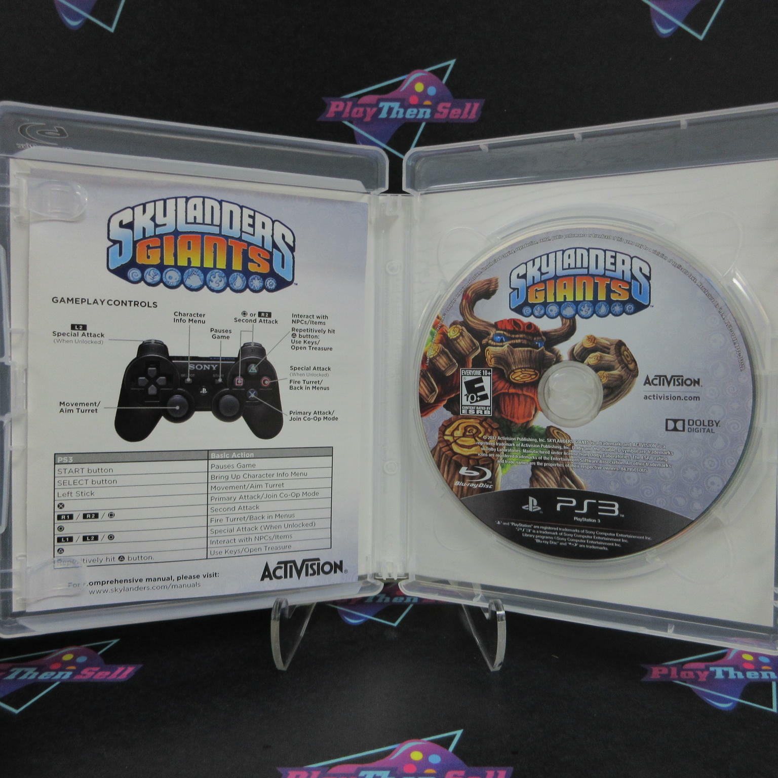 Skylanders Giants PS3 PlayStation 3 Game Only Complete - Excellent
