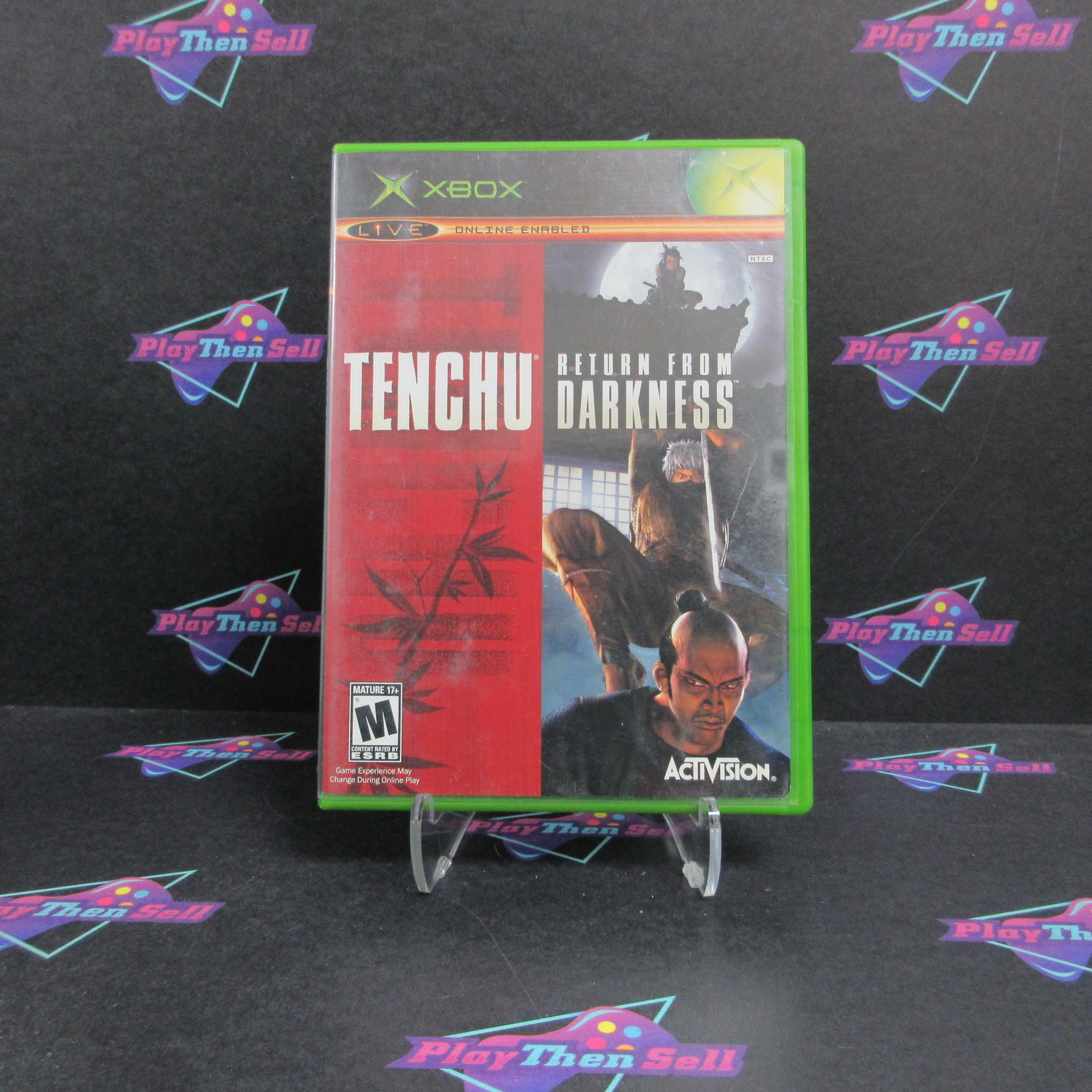 Tenchu Return From Darkness Xbox AD Complete CIB - Very Good