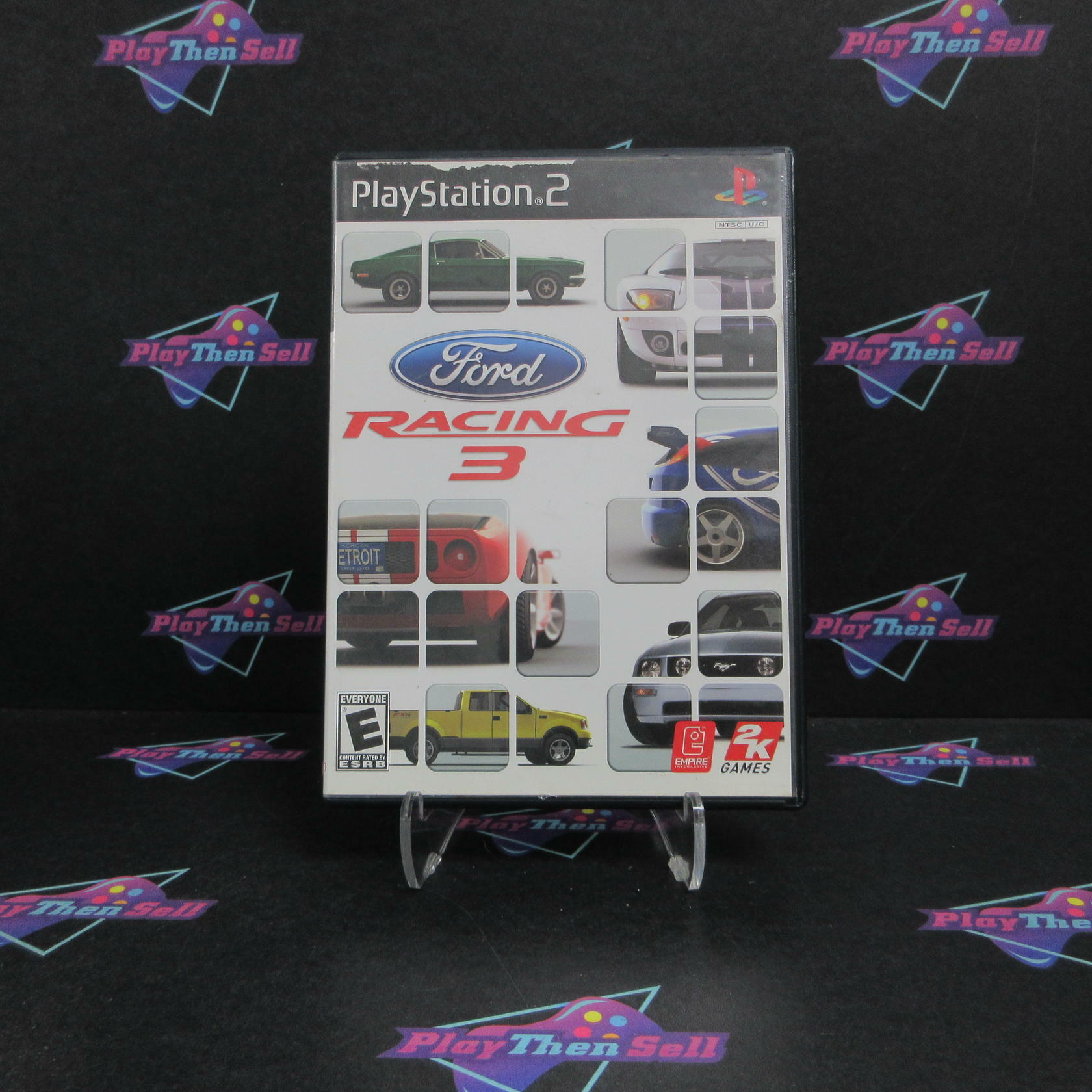 Ford Racing 3 PS2 PlayStation 2 AD/NM - Very Good