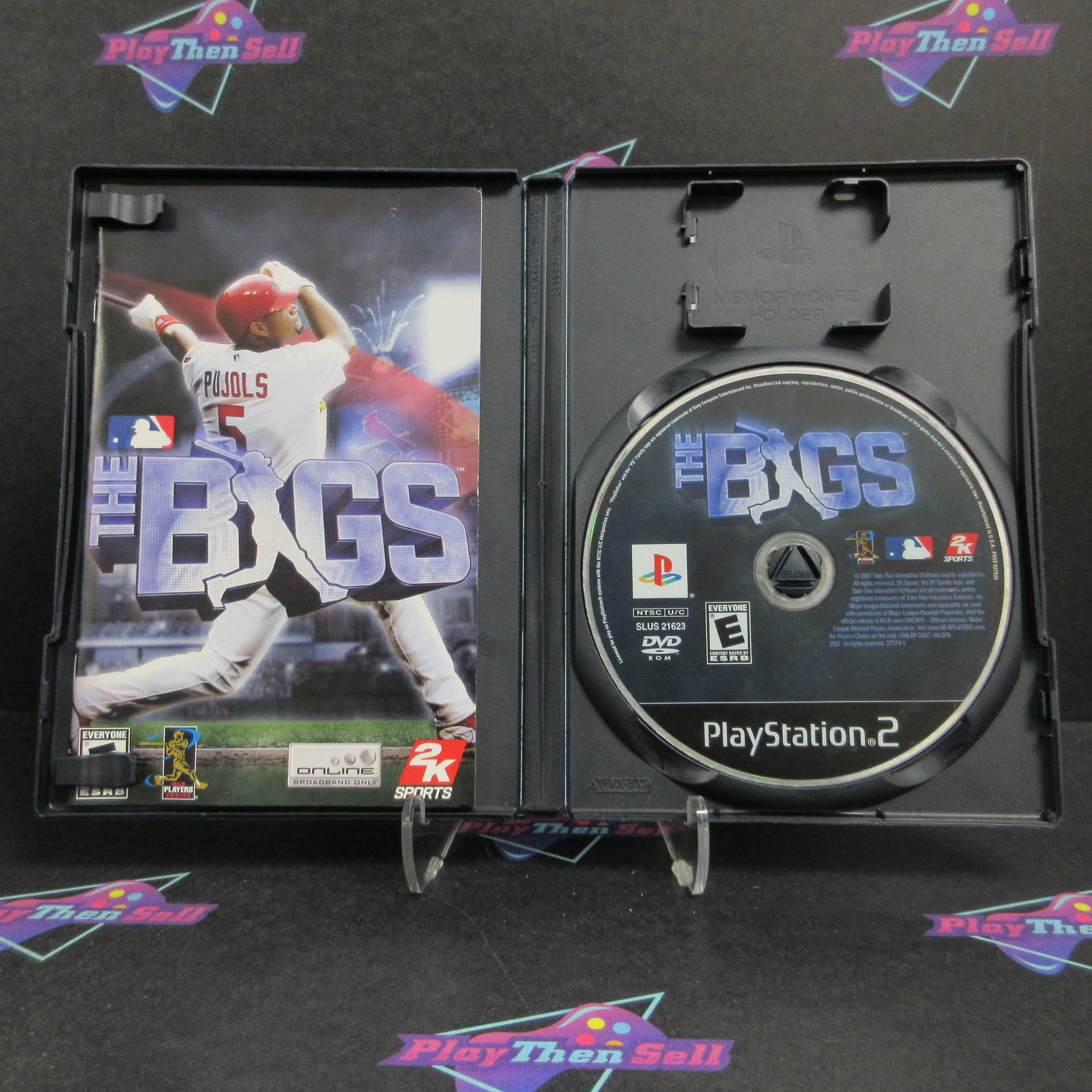 The Bigs PS2 PlayStation 2 AD Complete CIB - Very Good