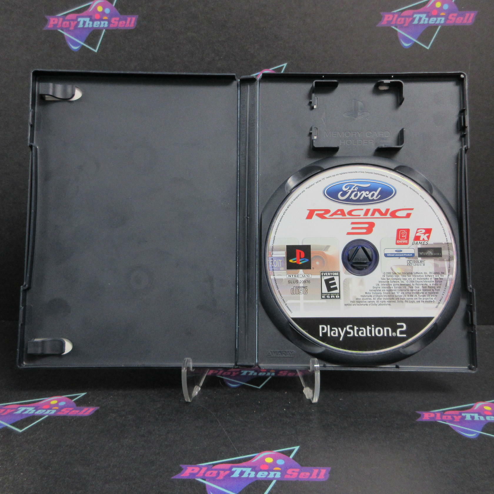 Ford Racing 3 PS2 PlayStation 2 AD/NM - Very Good