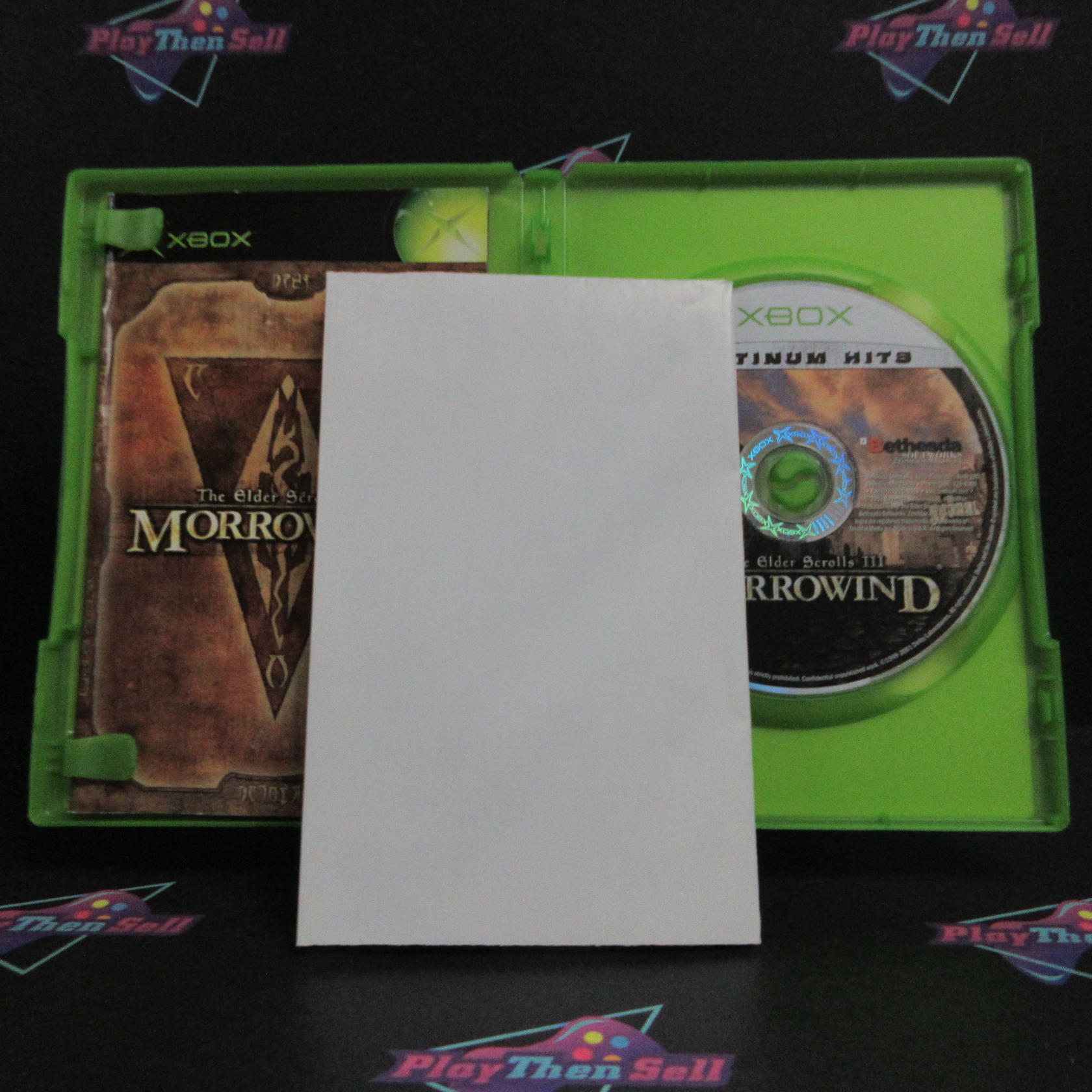 The Elder Scrolls III Morrowind Xbox PH + Reg Card / Map Complete - Refurbished