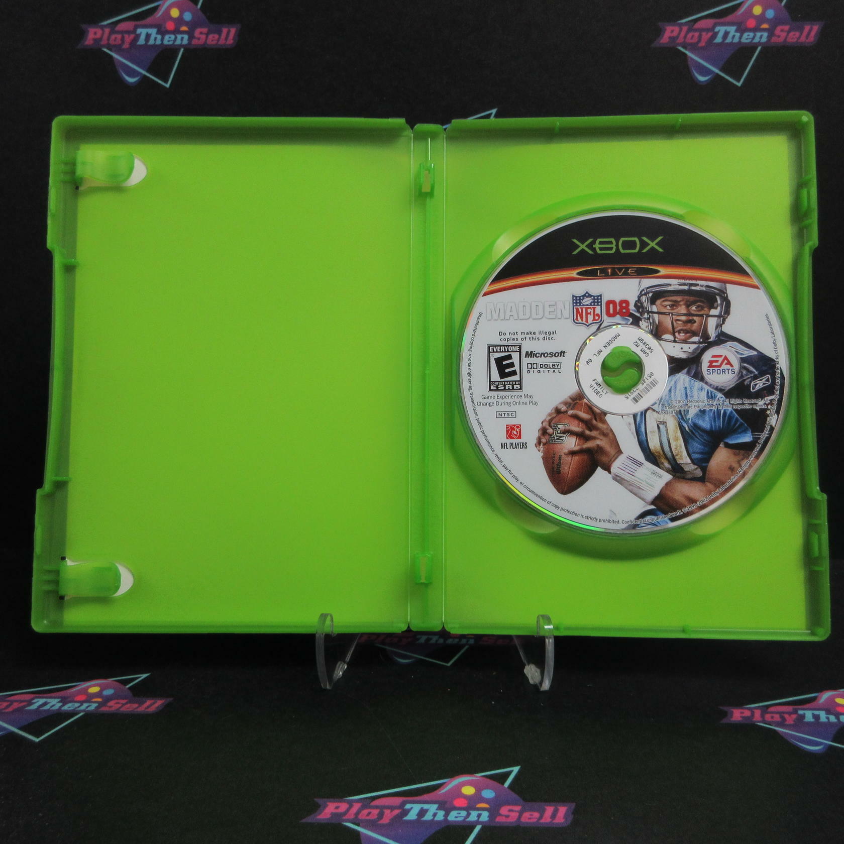 Madden NFL 08 Xbox AD/DD/NM - Very Good