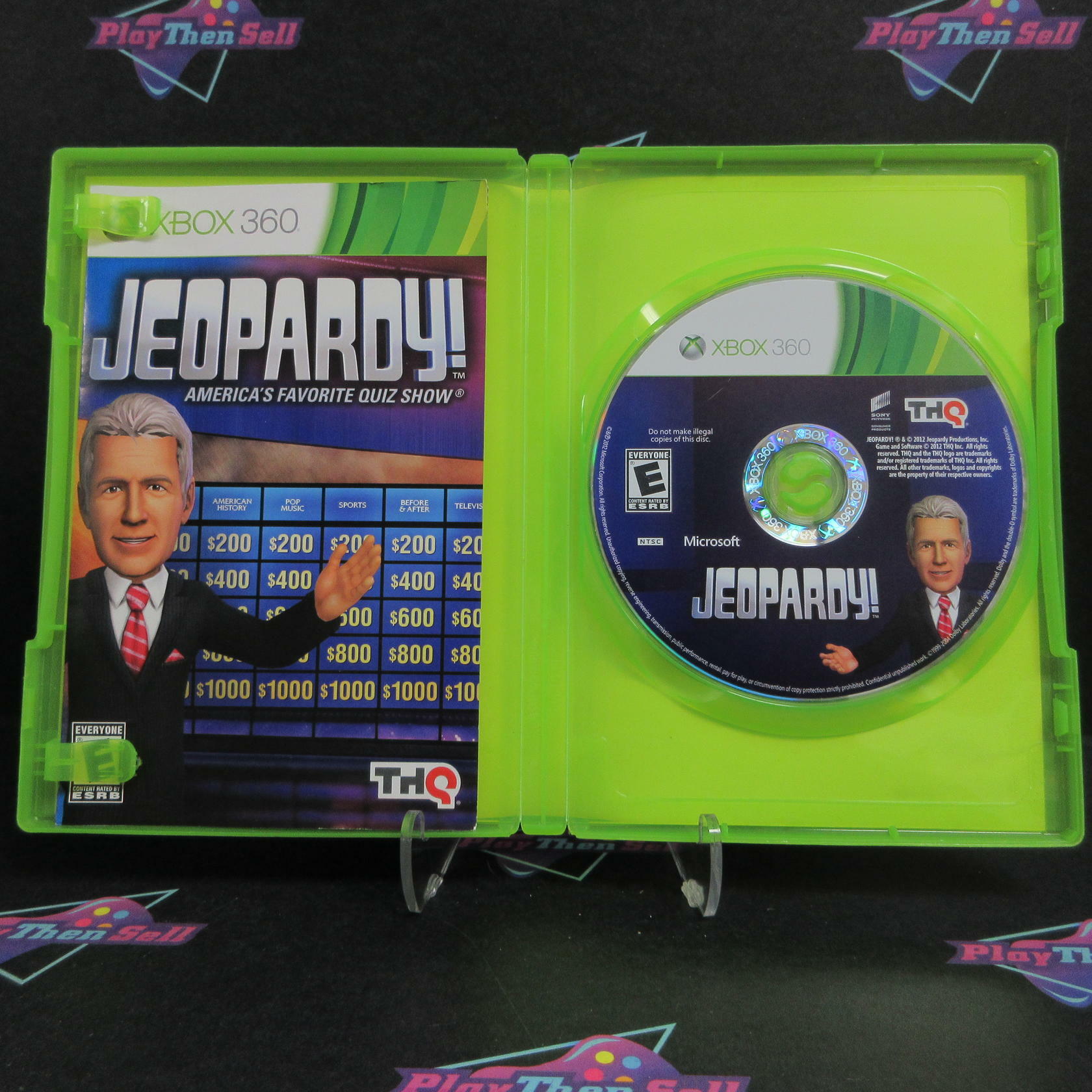 Jeopardy Xbox 360 AD Complete CIB - Very Good