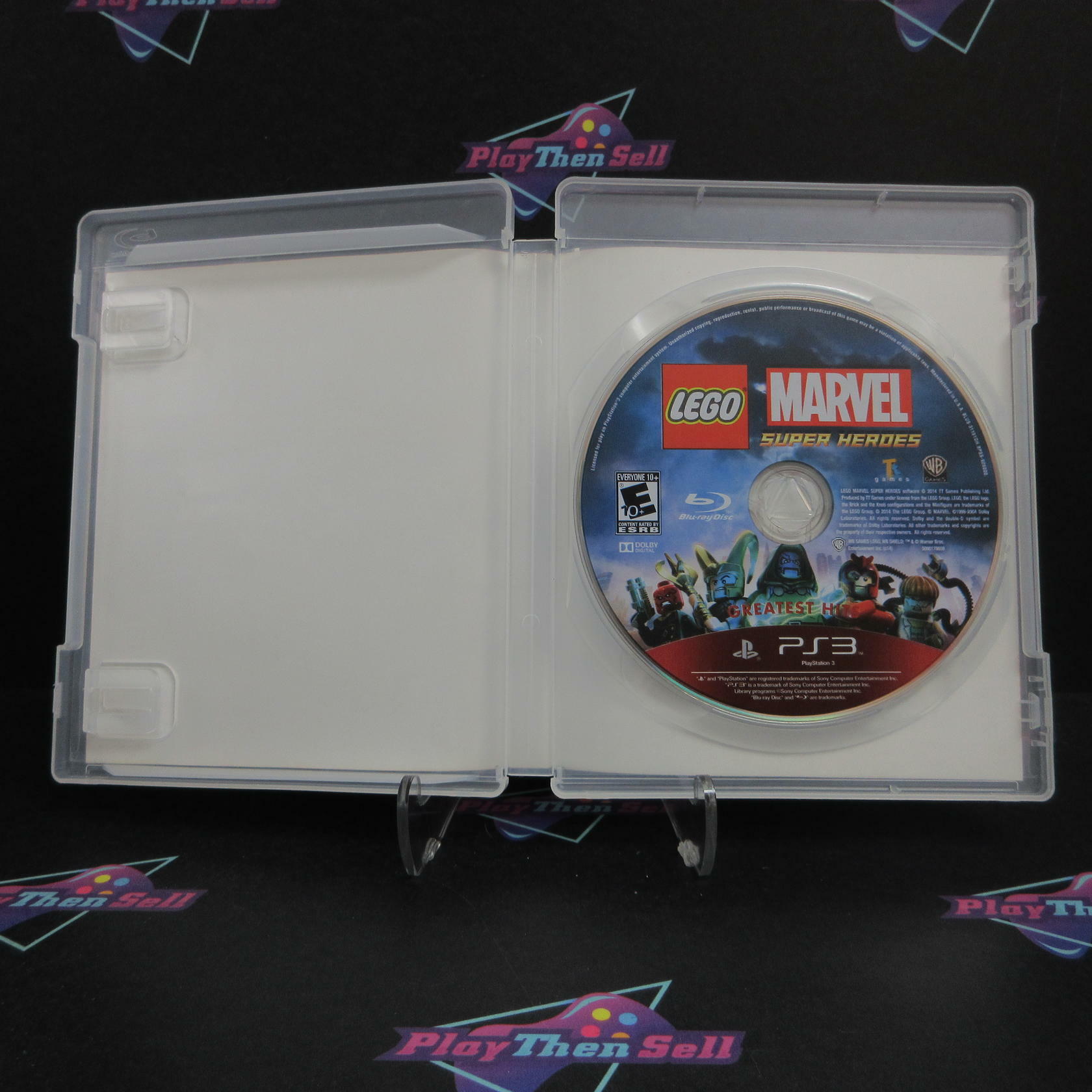 Lego Marvel Super Heroes PS3 PlayStation 3 GH AD/NM - Very Good