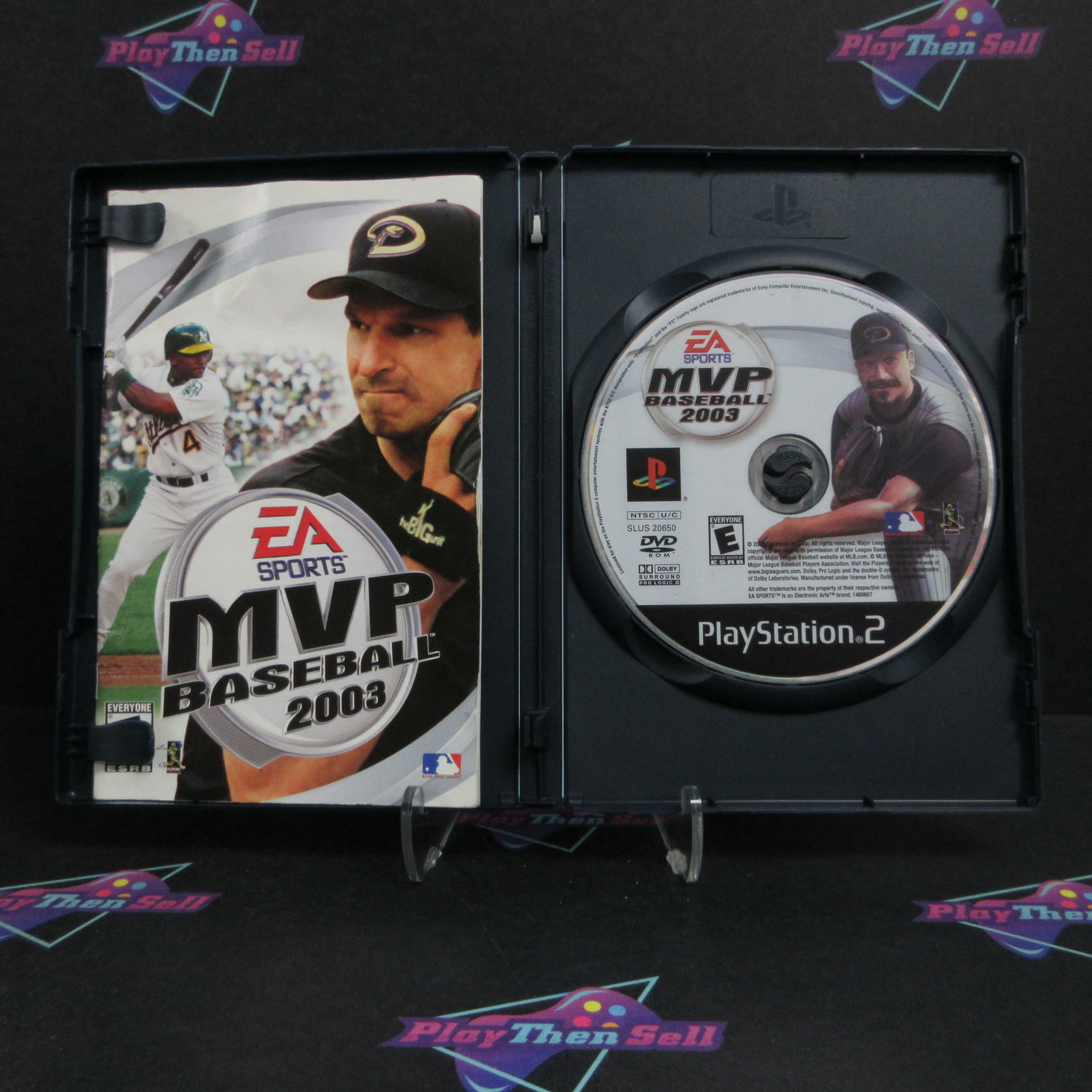 MVP Baseball 2003 PS2 PlayStation 2 AD/MD Complete CIB - Very Good