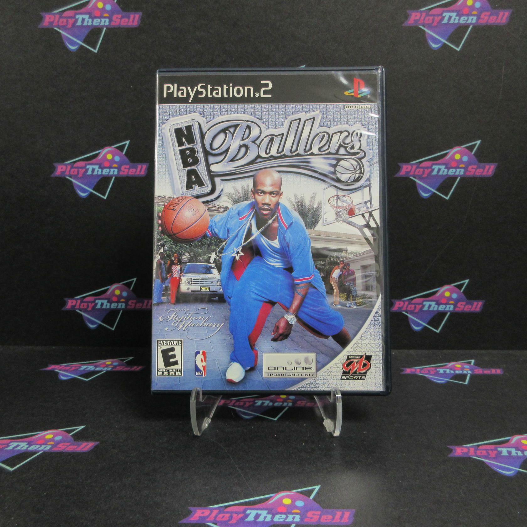 NBA Ballers PS2 PlayStation 2 + Soundtrack Complete - Excellent
