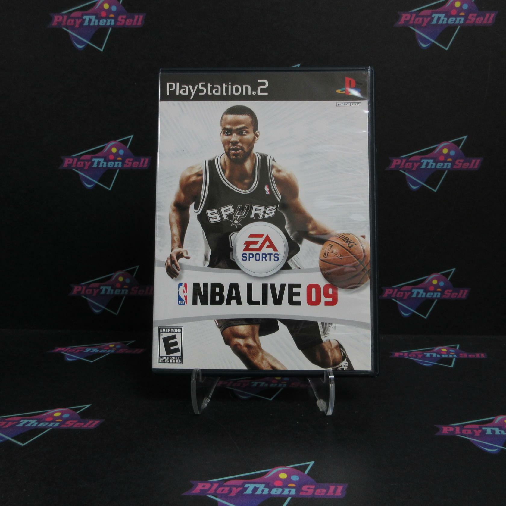 NBA Live 09 PS2 PlayStation 2 MD Complete CIB - Very Good