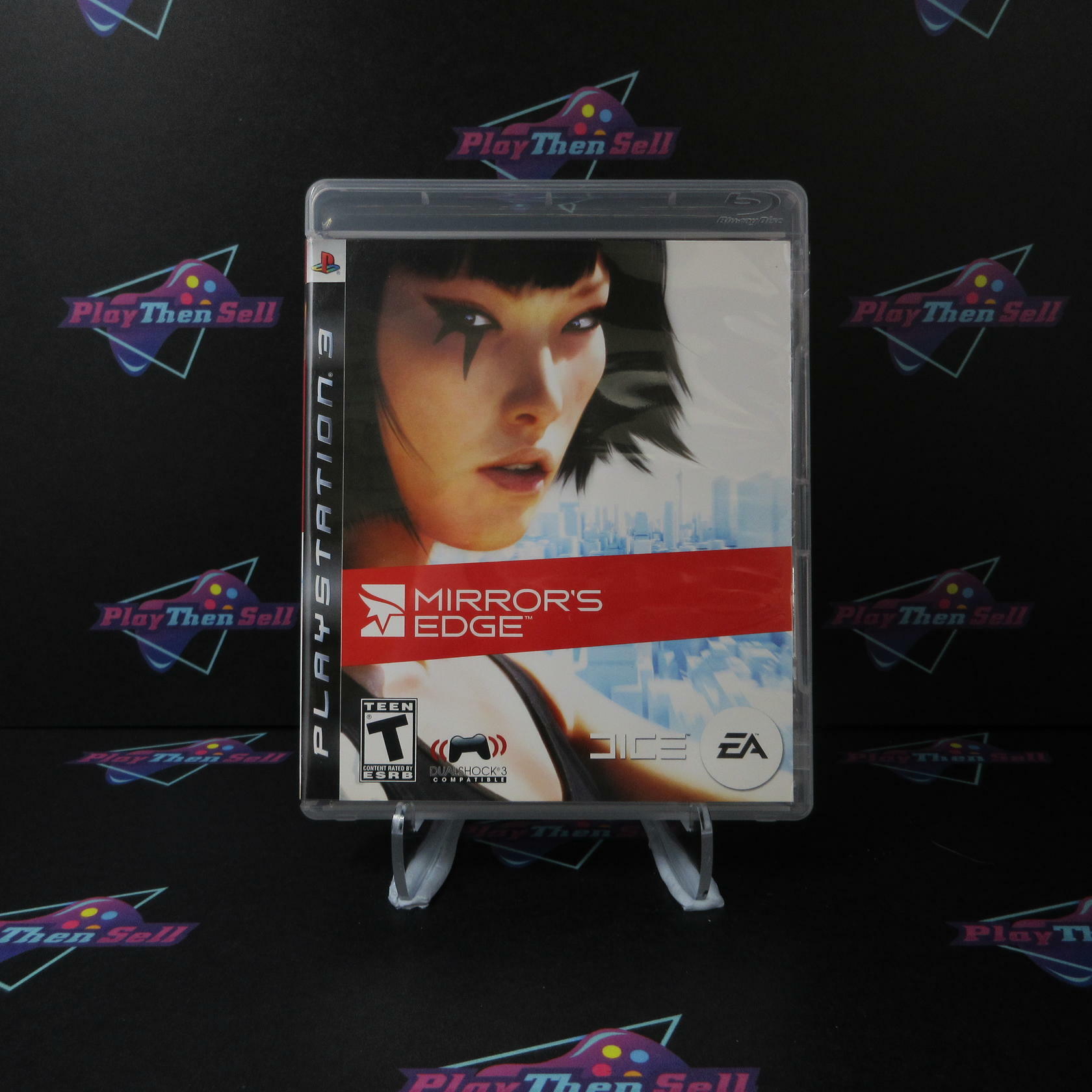 Mirror's Edge PS3 PlayStation 3 AD Complete CIB - Very Good