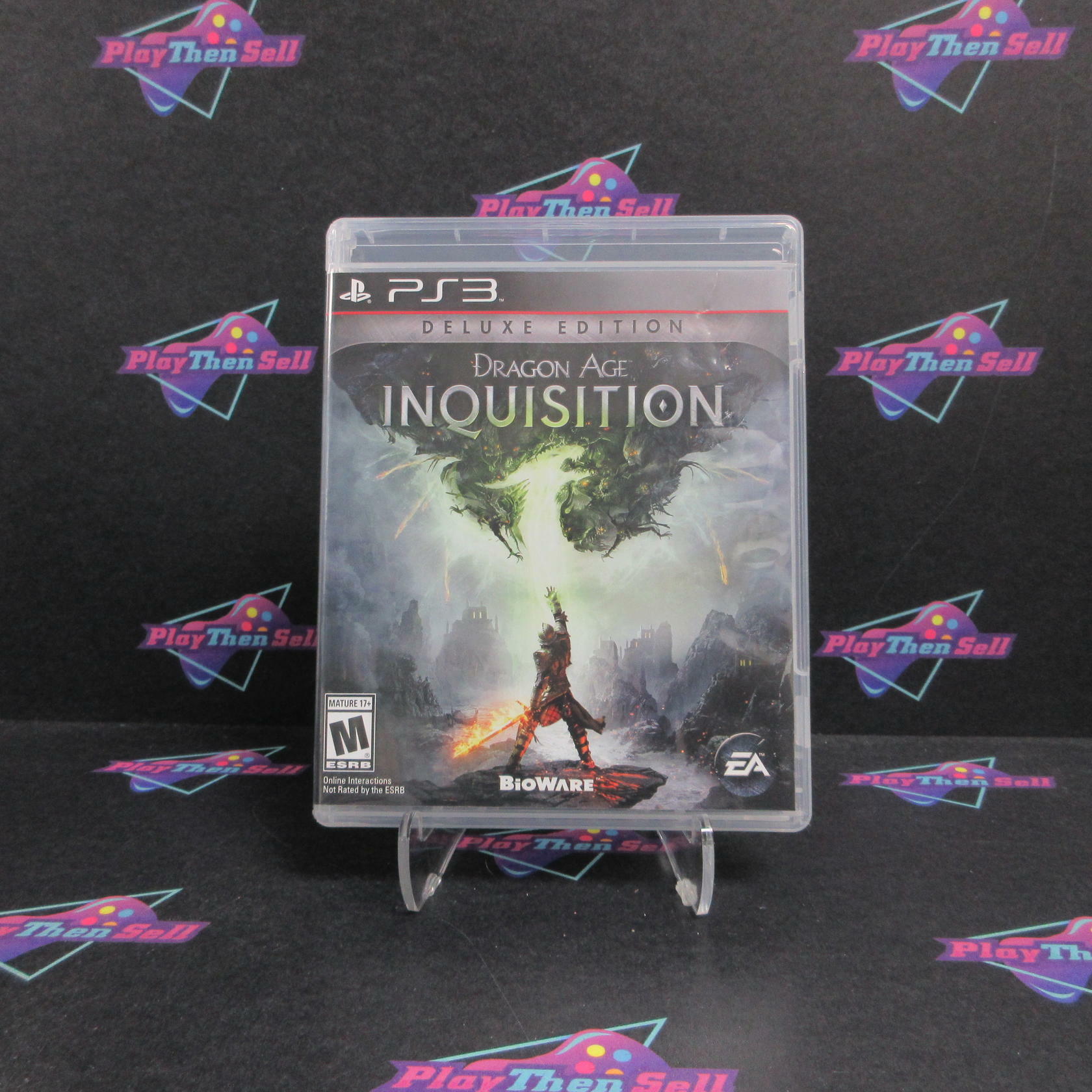 Dragon Age Inquisition Deluxe Edition PS3 PlayStation 3 AD Complete CIB - Very Good