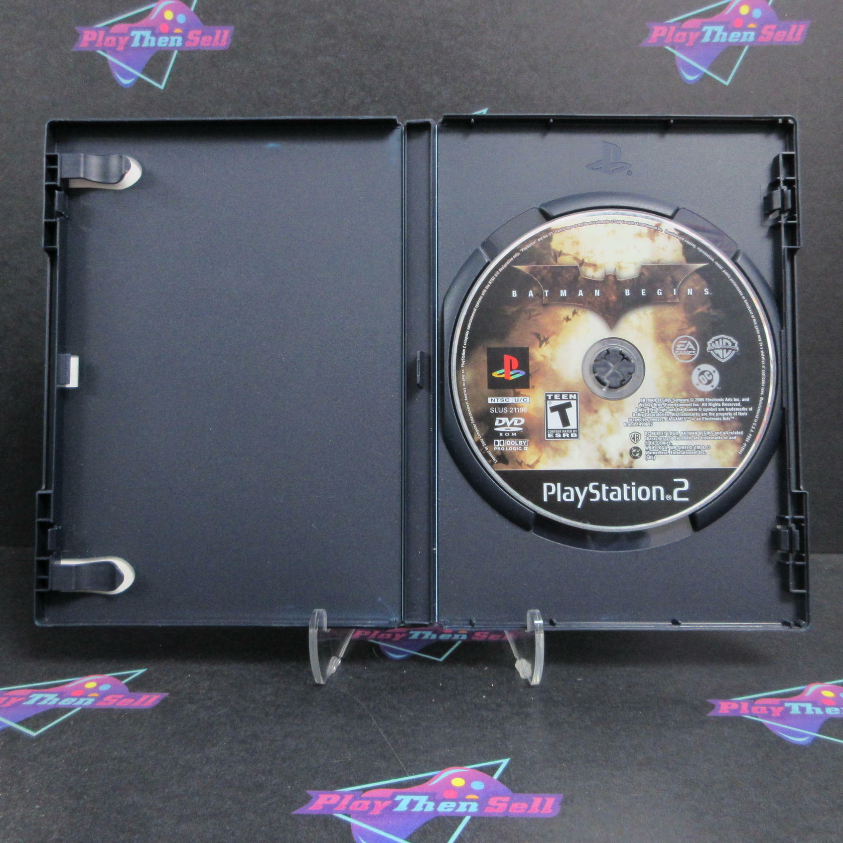Batman Begins PS2 PlayStation 2 AD/NM - Very Good