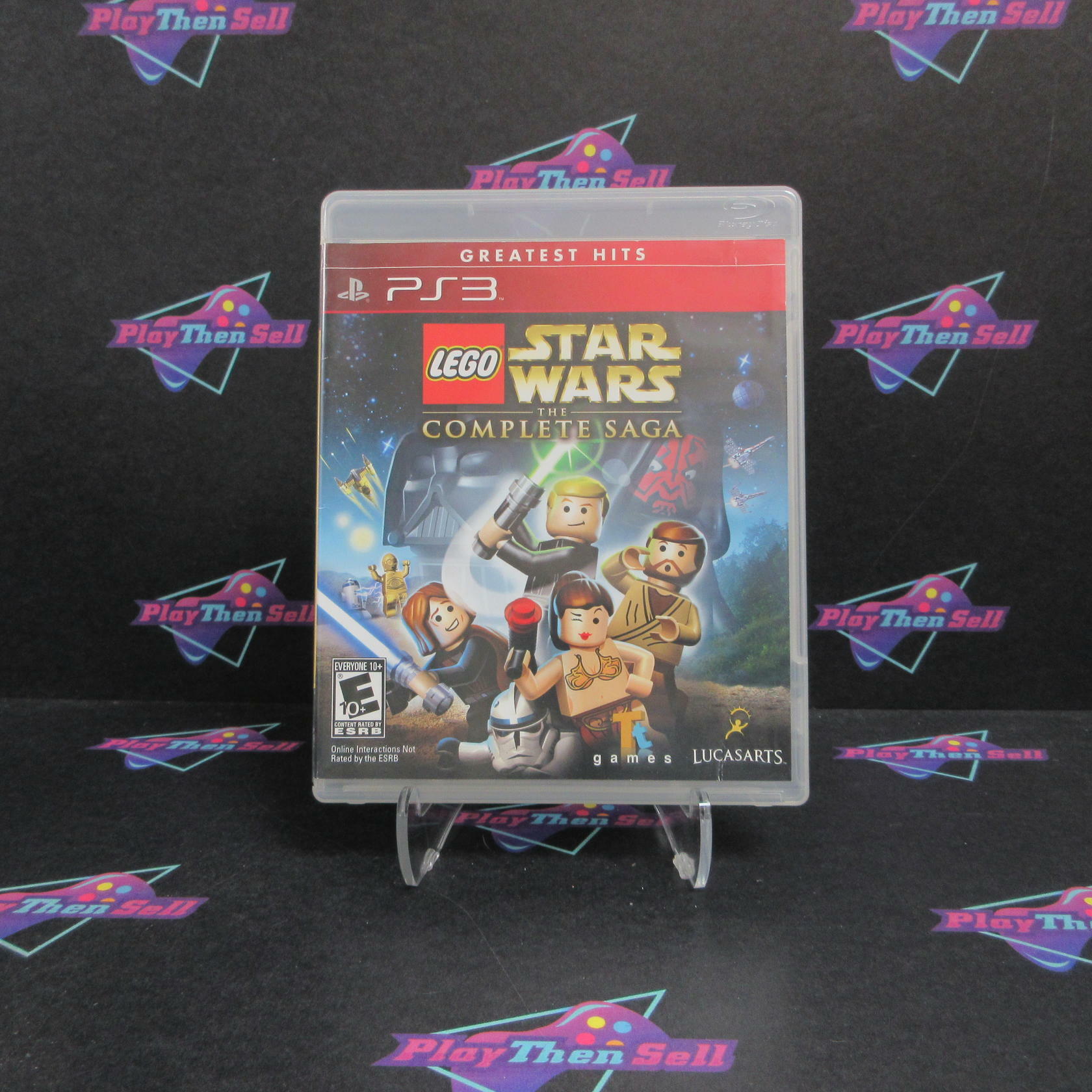 Lego Star Wars The Complete Saga PS3 PlayStation 3 GH AD/NM - Very Good