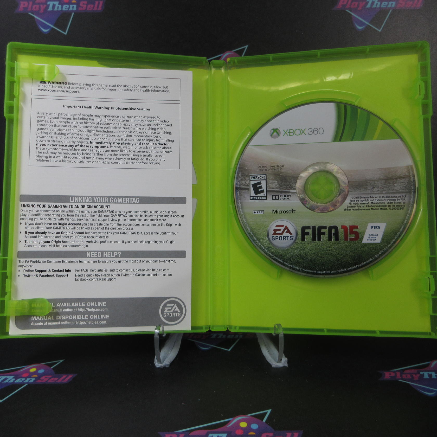 FIFA 15 Ultimate Edition Xbox 360 AD Complete CIB - Very Good