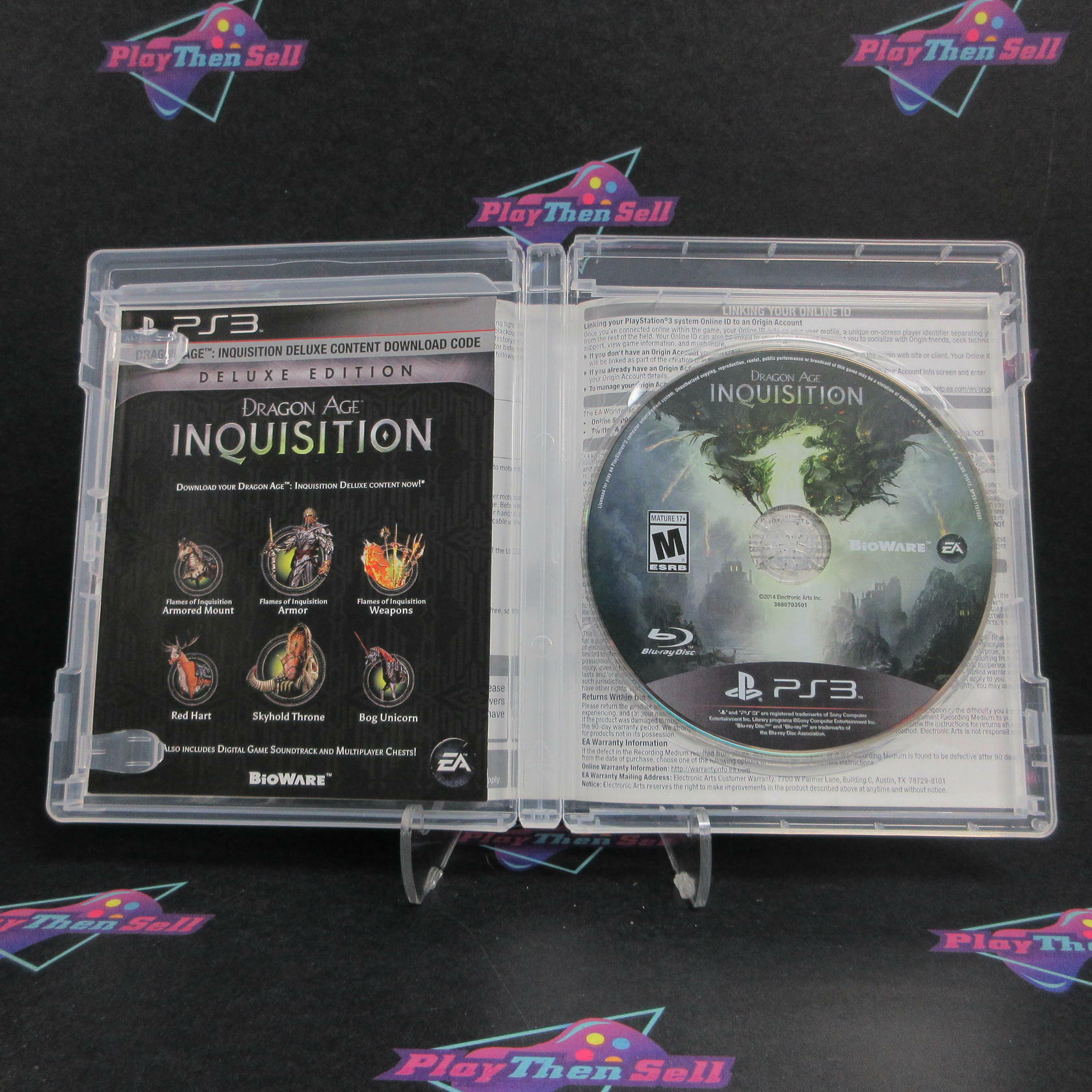 Dragon Age Inquisition Deluxe Edition PS3 PlayStation 3 AD Complete CIB - Very Good