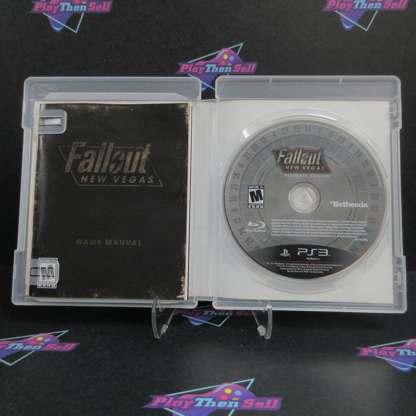Fallout New Vegas Ultimate Edition PS3 PlayStation 3 AD Complete - Very Good