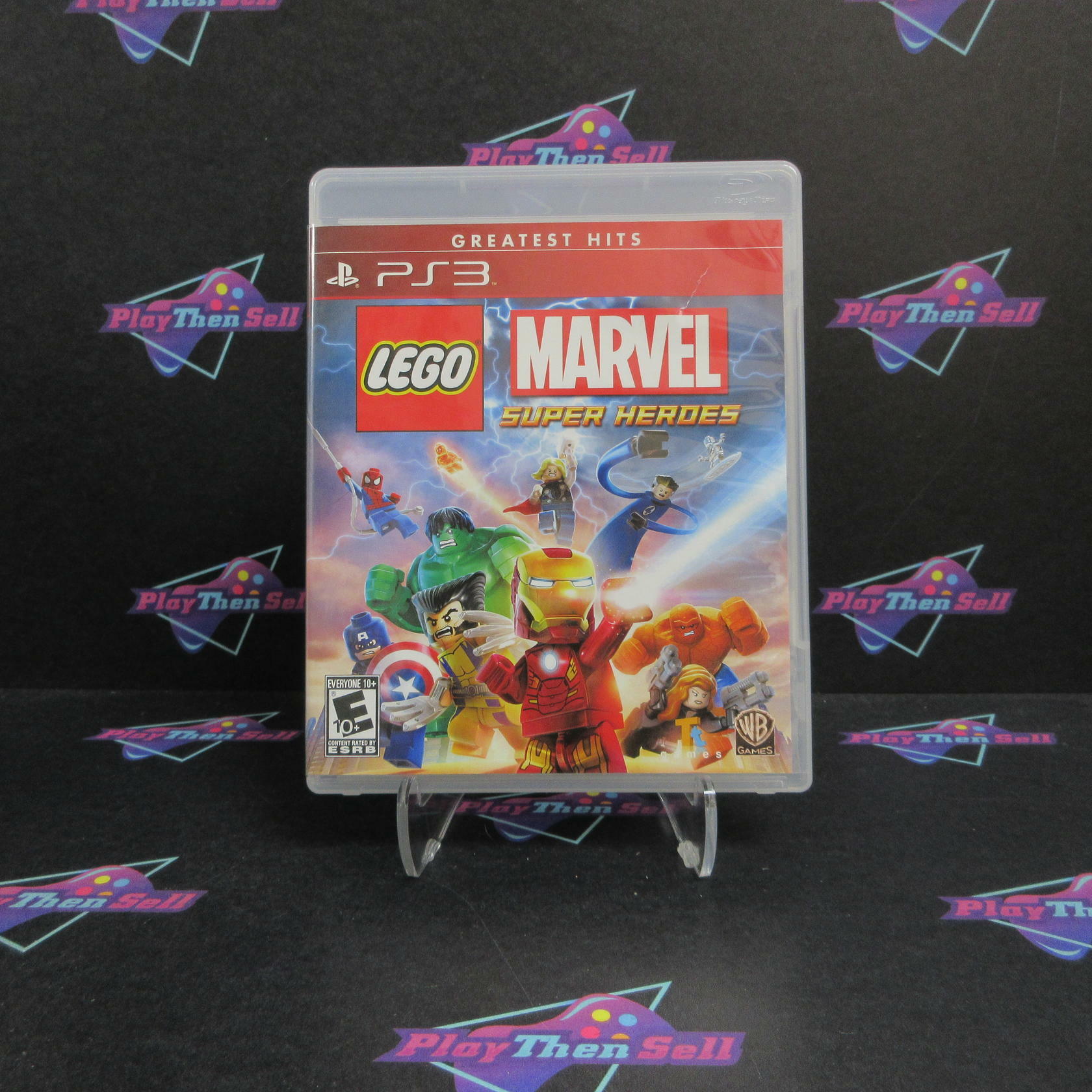 Lego Marvel Super Heroes PS3 PlayStation 3 GH AD/NM - Very Good
