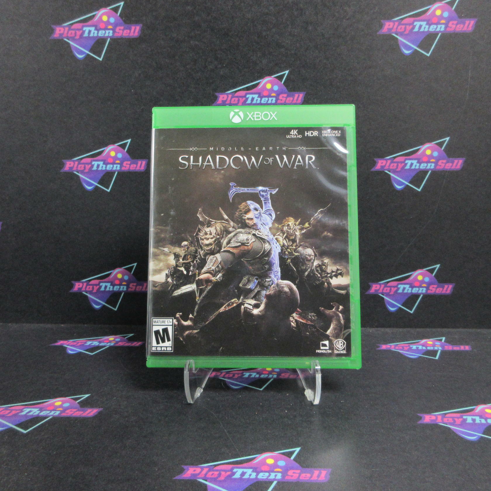 Middle-Earth Shadow Of War Xbox One AD Complete CIB - Very Good