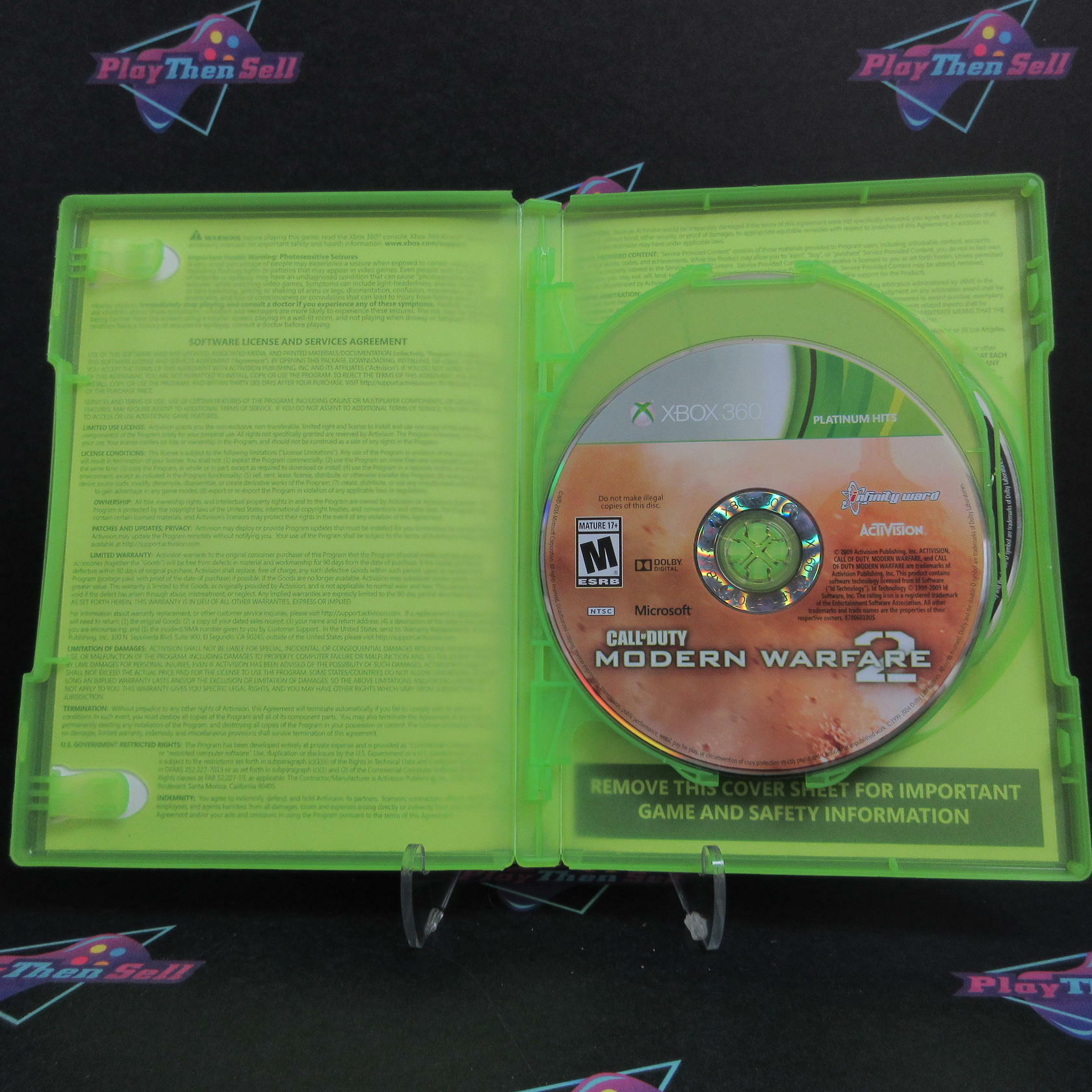 Call Of Duty Modern Warfare Trilogy Xbox 360 / Xbox One AD Complete CIB - Very Good