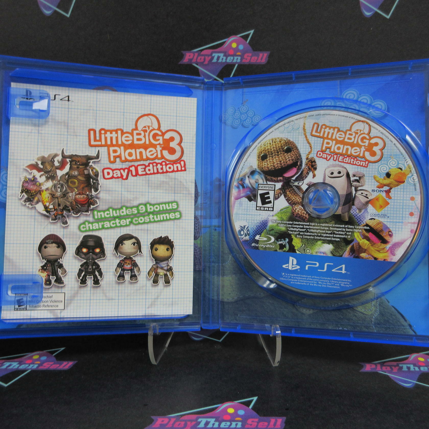 Little Big Planet 3 Day 1 Edition PS4 PlayStation 4 - Like New