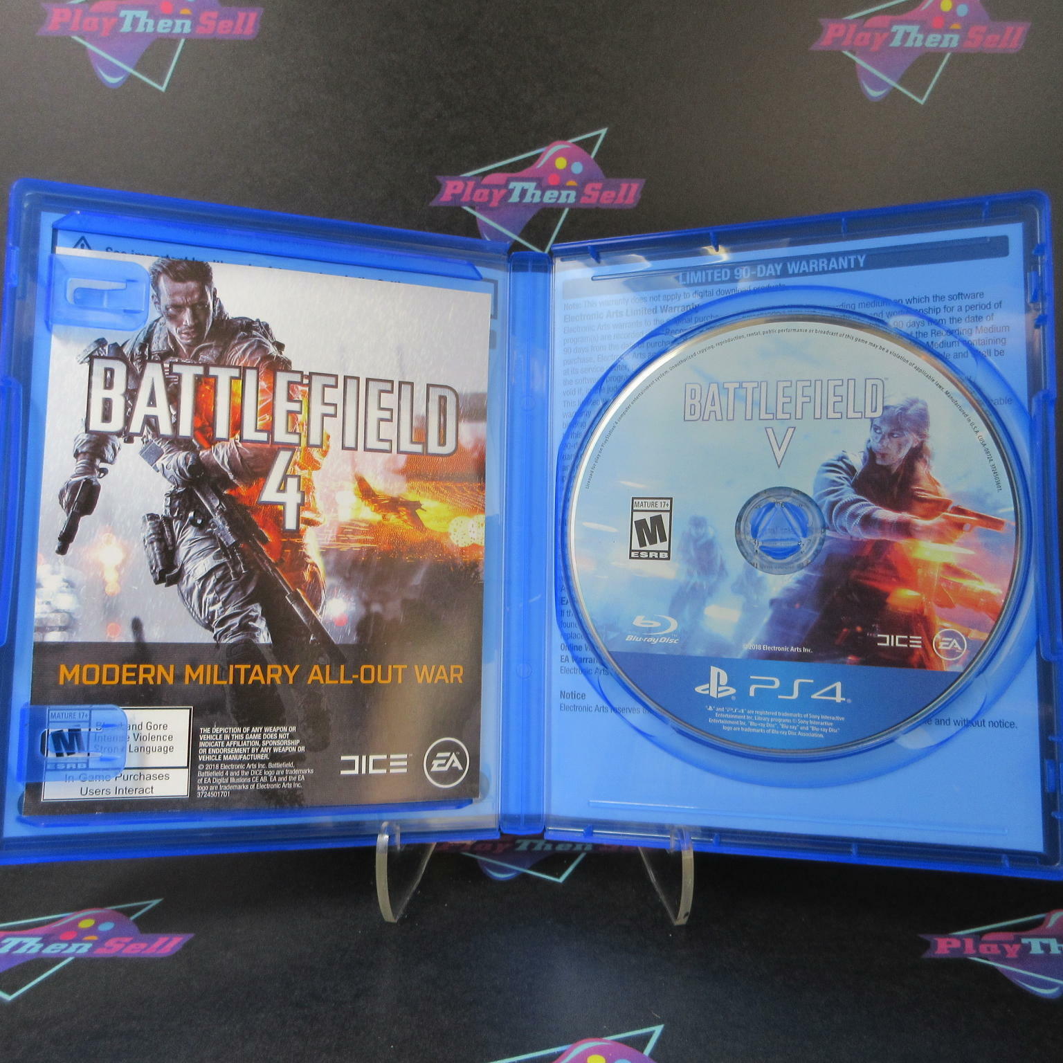 Battlefield V 5 PS4 PlayStation 4 Complete - Excellent