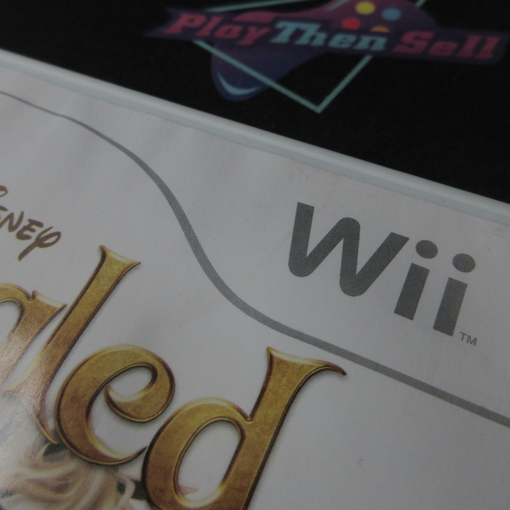 Disney Tangled Nintendo Wii AD Complete CIB - Very Good