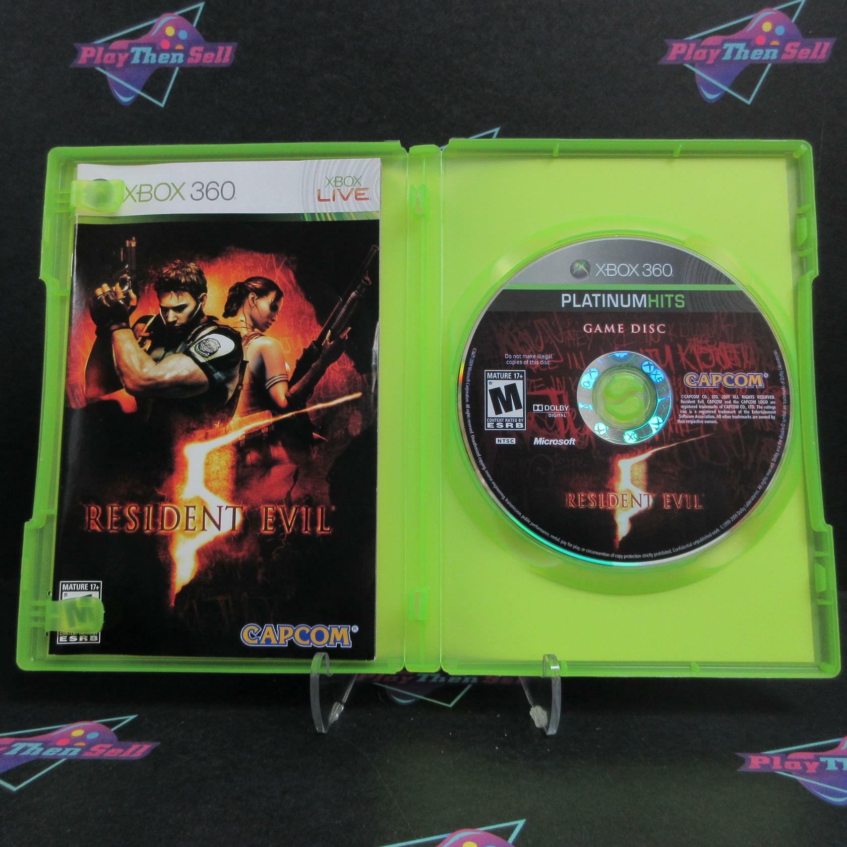 Resident Evil 5 Xbox 360 PH Complete - Excellent