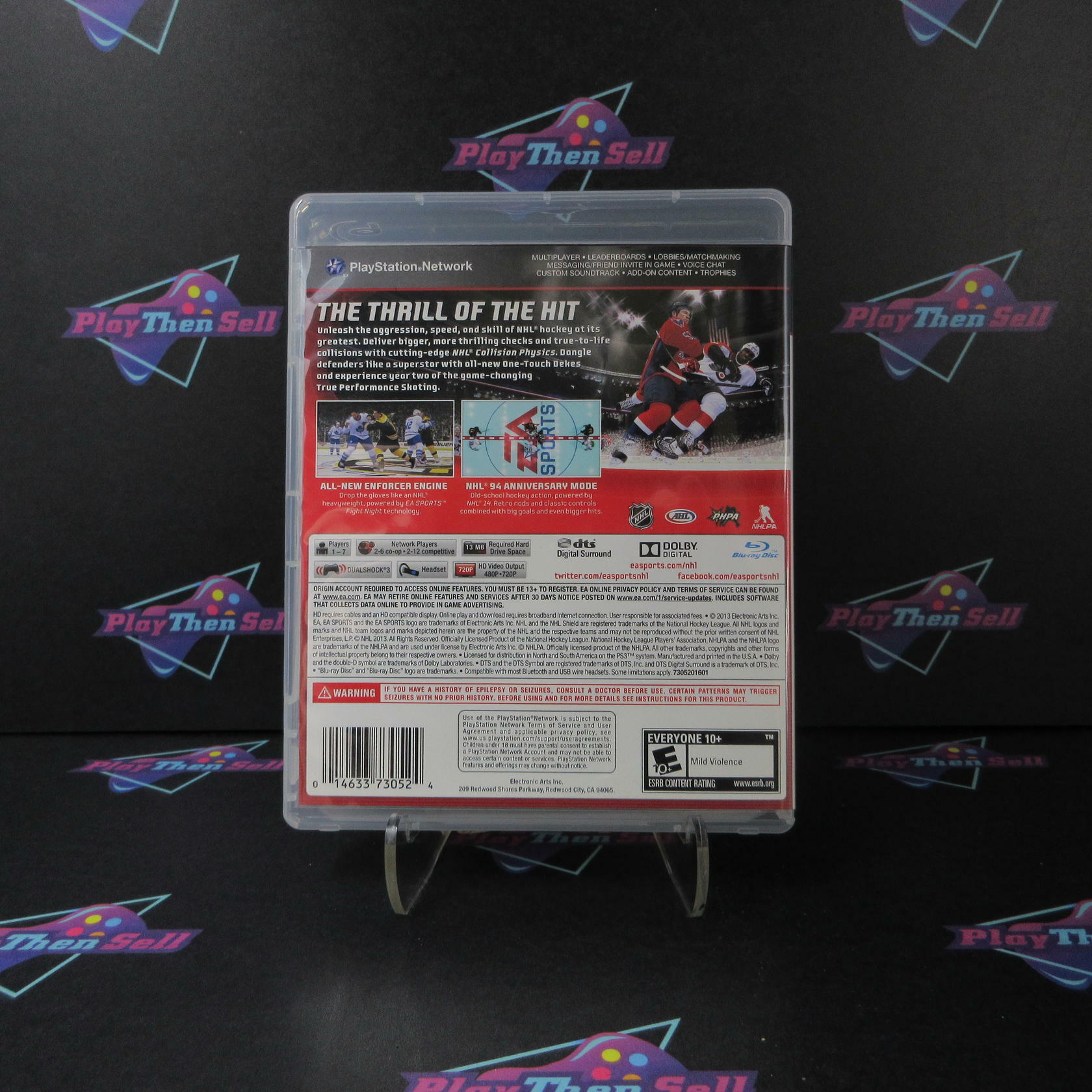 NHL 14 PS3 PlayStation 3 Complete - Excellent