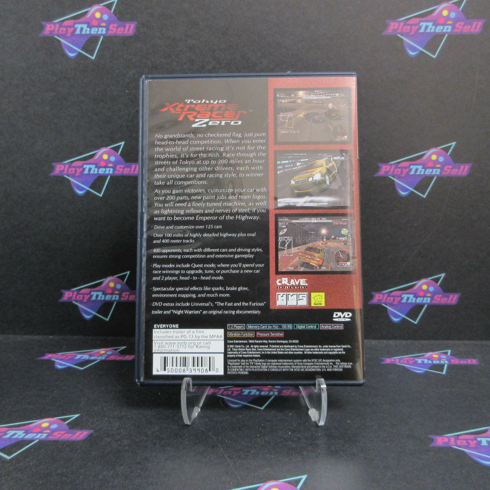 Tokyo Xtreme Racer Zero PS2 PlayStation 2 DD Complete CIB - Very Good