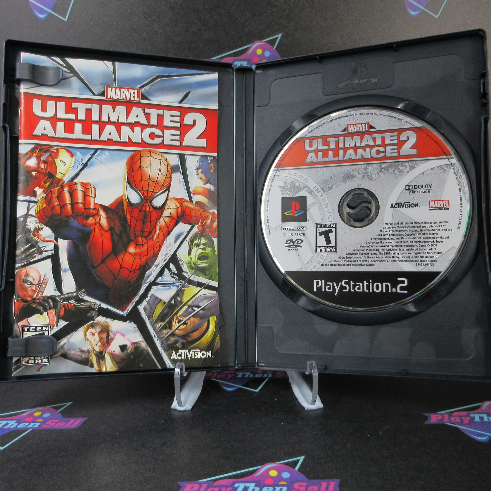 Marvel Ultimate Alliance 2 PS2 PlayStation 2 Complete - Excellent