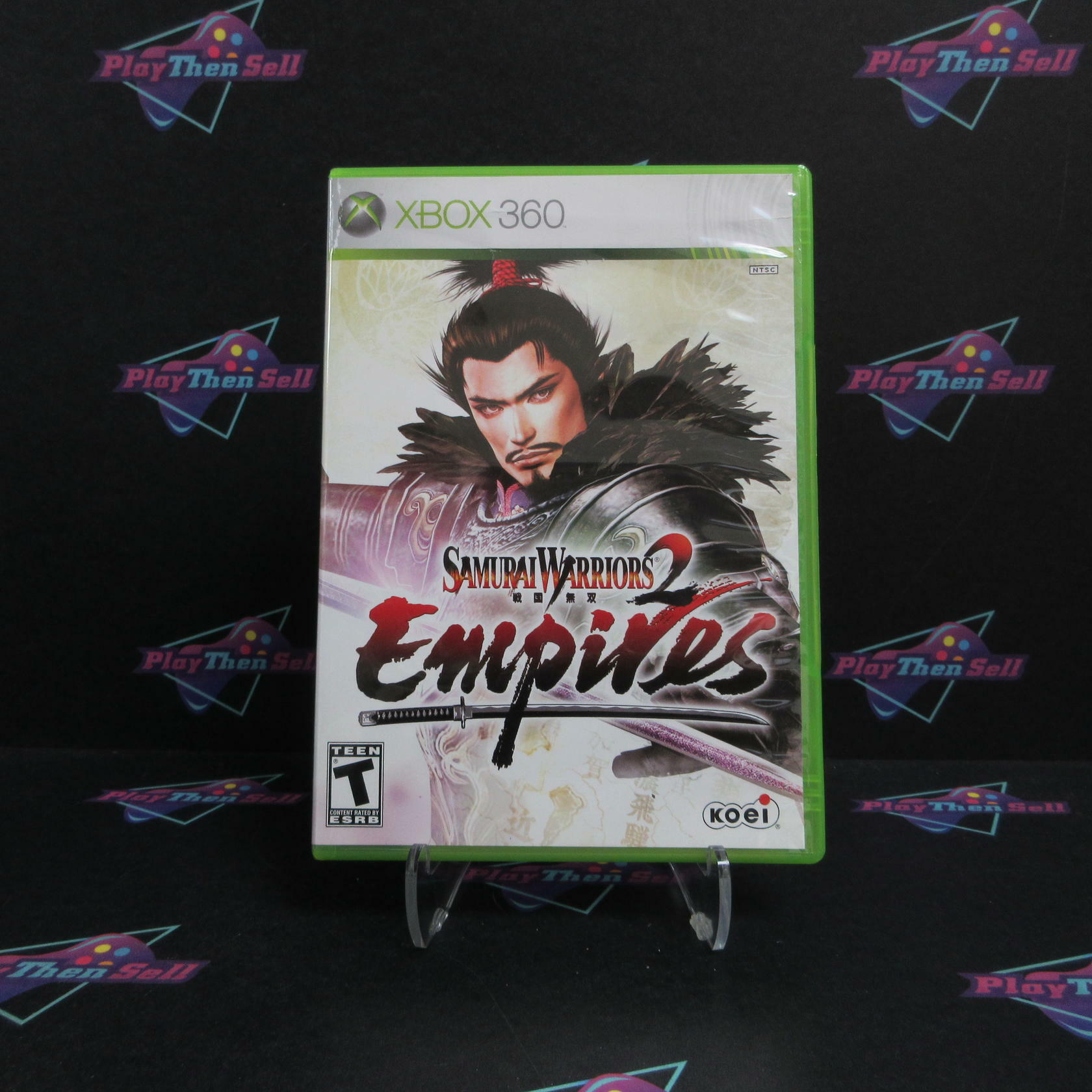Samurai Warriors 2 Empires Xbox 360 AD + Reg Card Complete CIB - Very Good