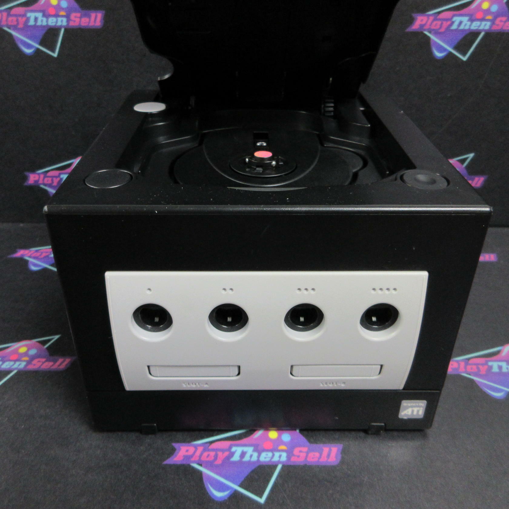 Refurbished - Nintendo GameCube Console Black + OEM Controller - Very Good - Refurbished