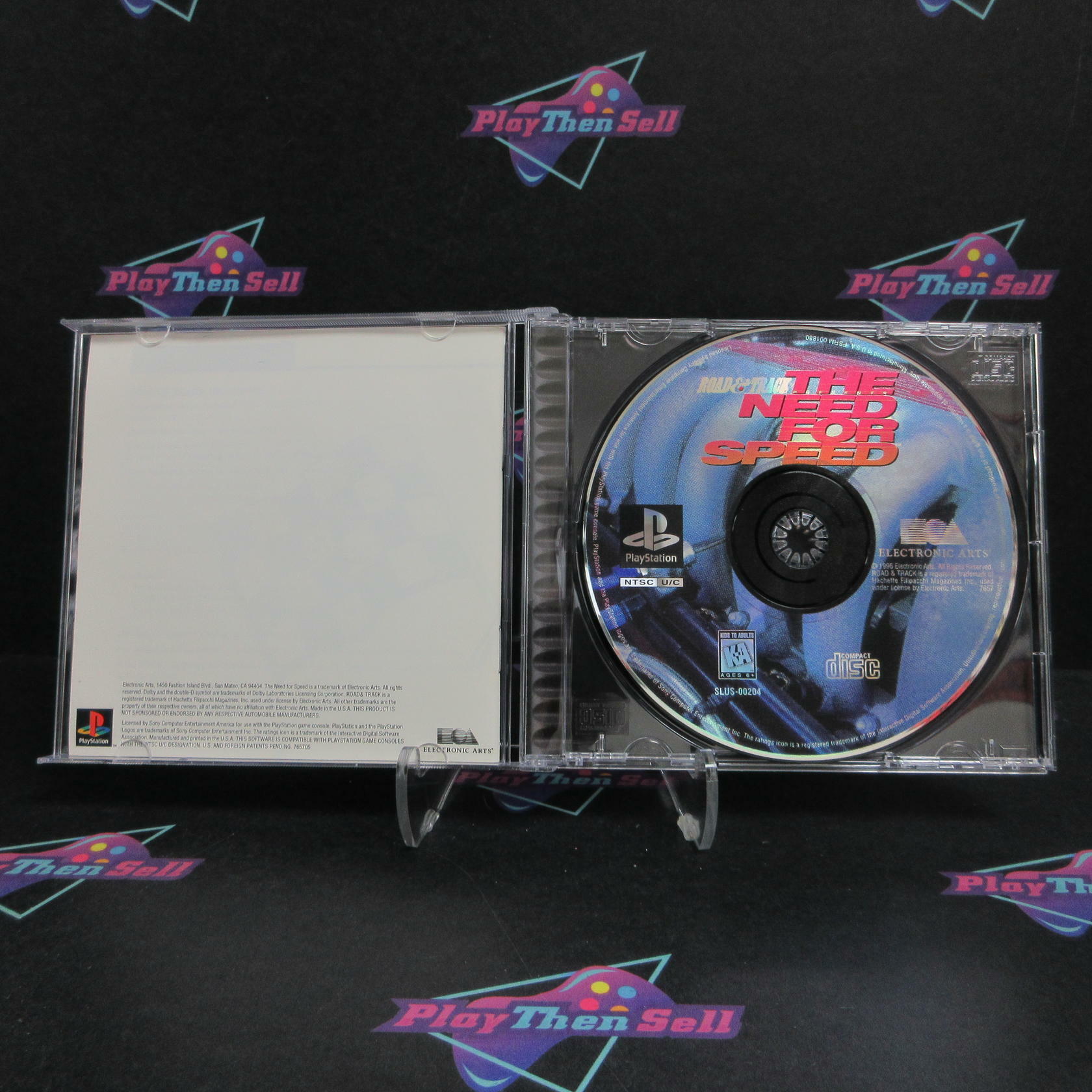 The Need for Speed PS1 PlayStation 1 Complete - Excellent