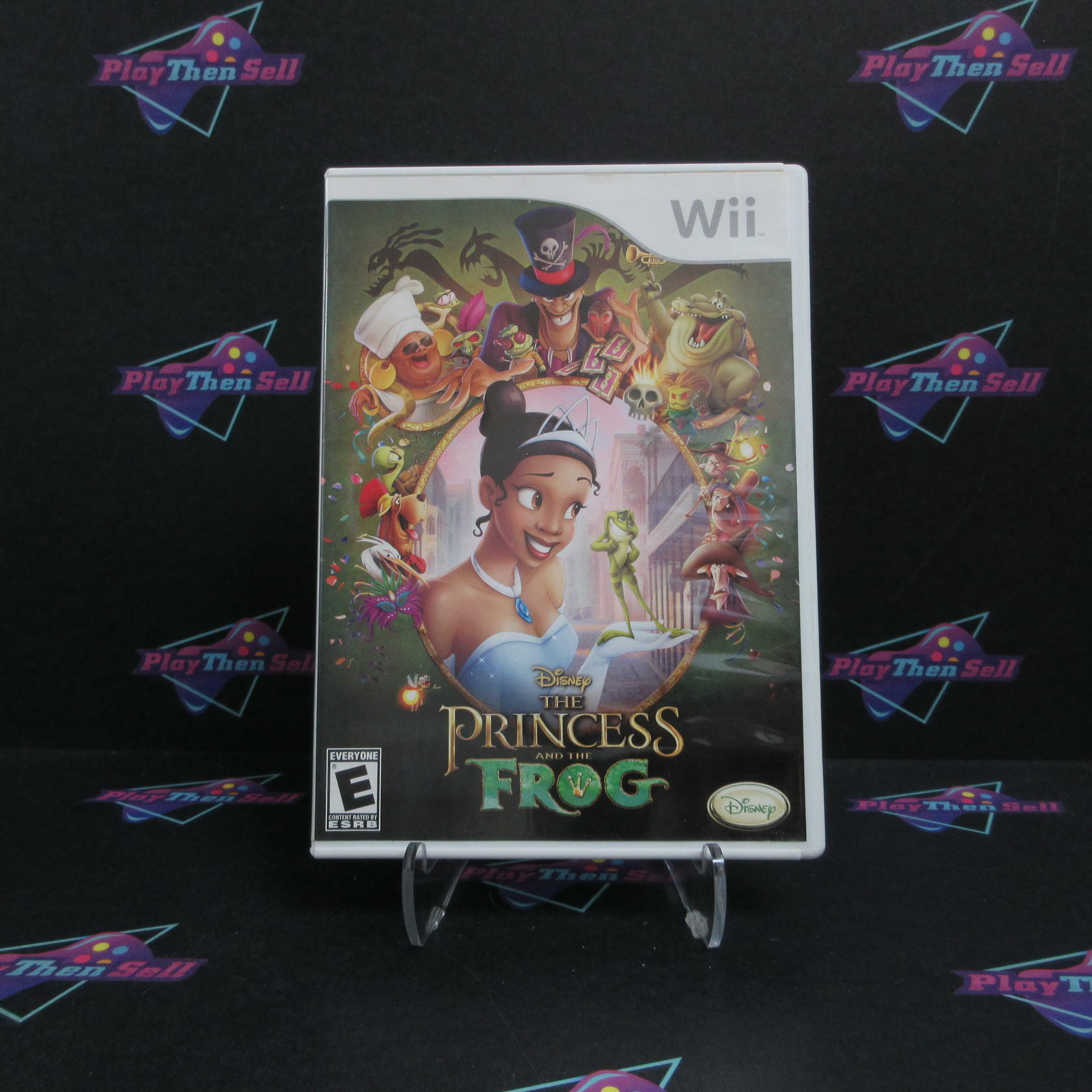 The Princess and the Frog Nintendo Wii AD Complete CIB - Very Good