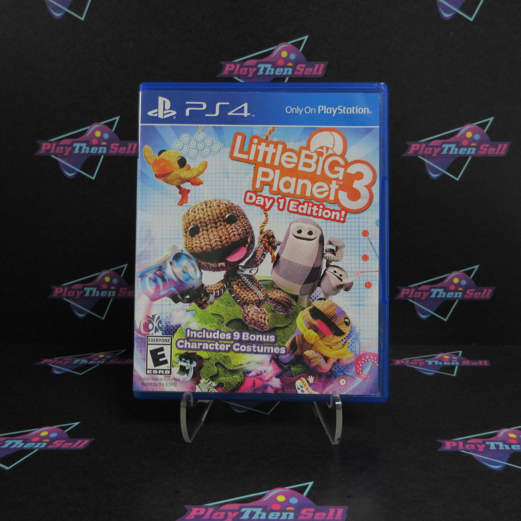 Little Big Planet 3 Day 1 Edition PS4 PlayStation 4 - Like New