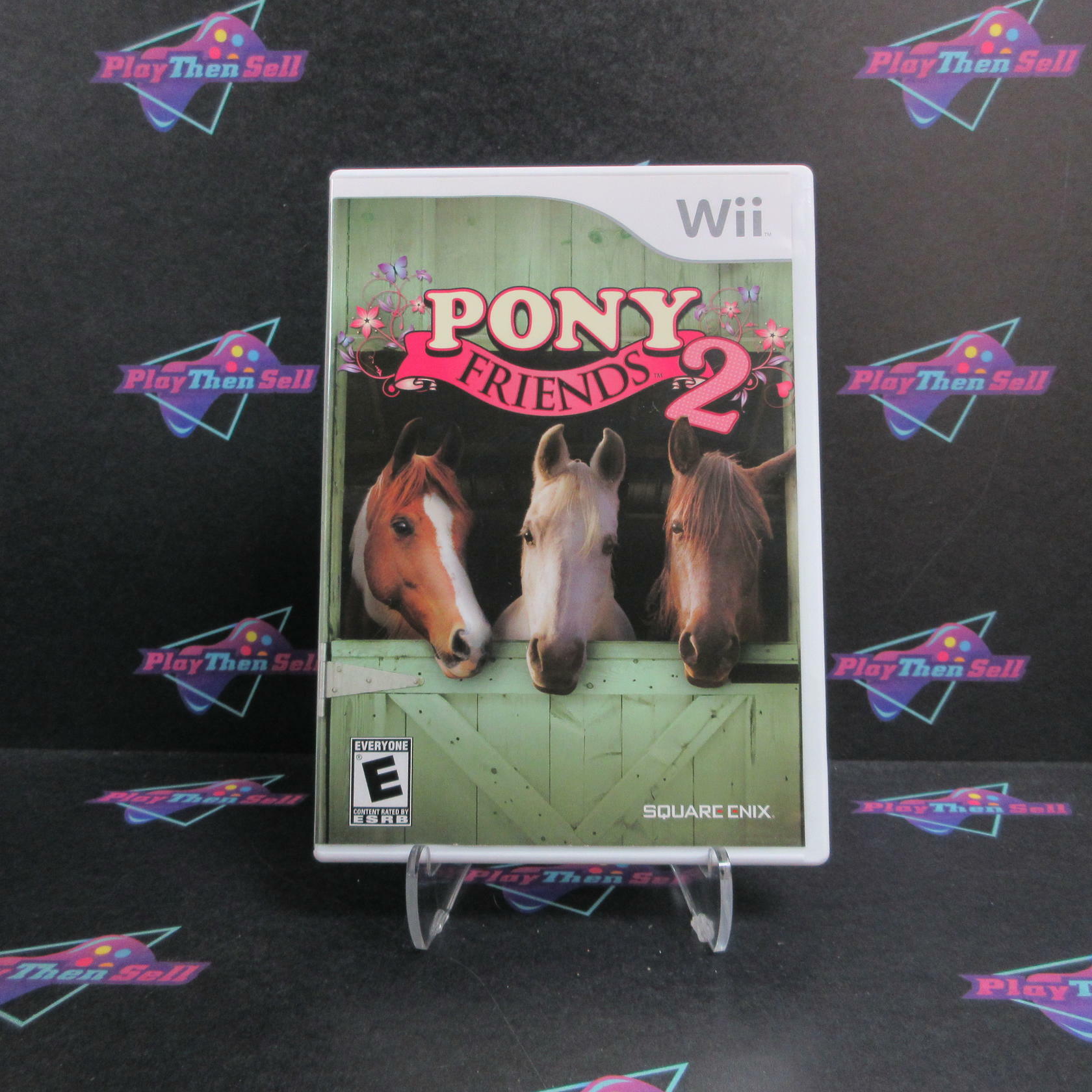 Pony Friends 2 Nintendo Wii MD Complete CIB - Very Good