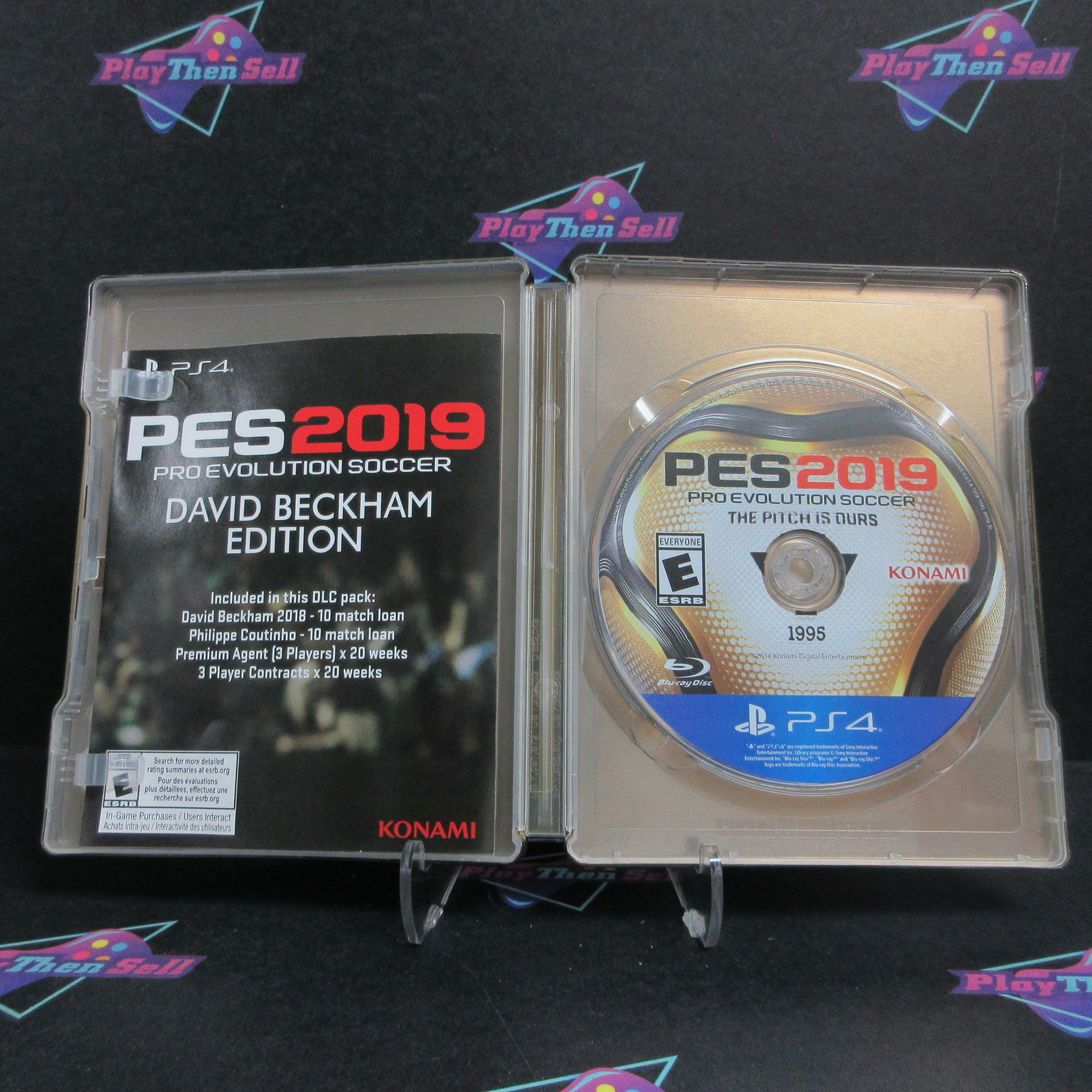 PES 2019 David Beckham Edition PS4 PlayStation 4 Complete - Excellent