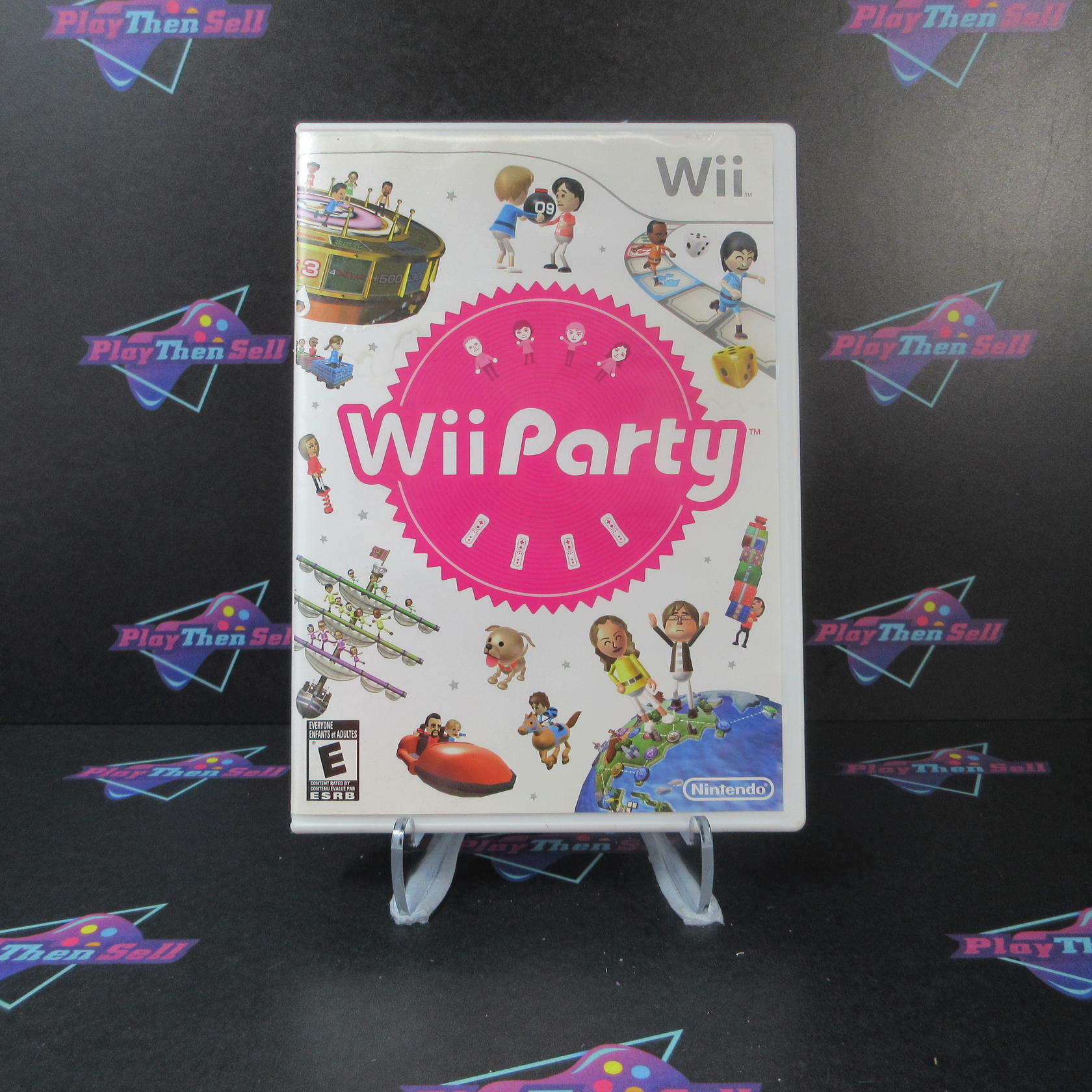 Wii Party Nintendo Wii AD Complete CIB - Very Good