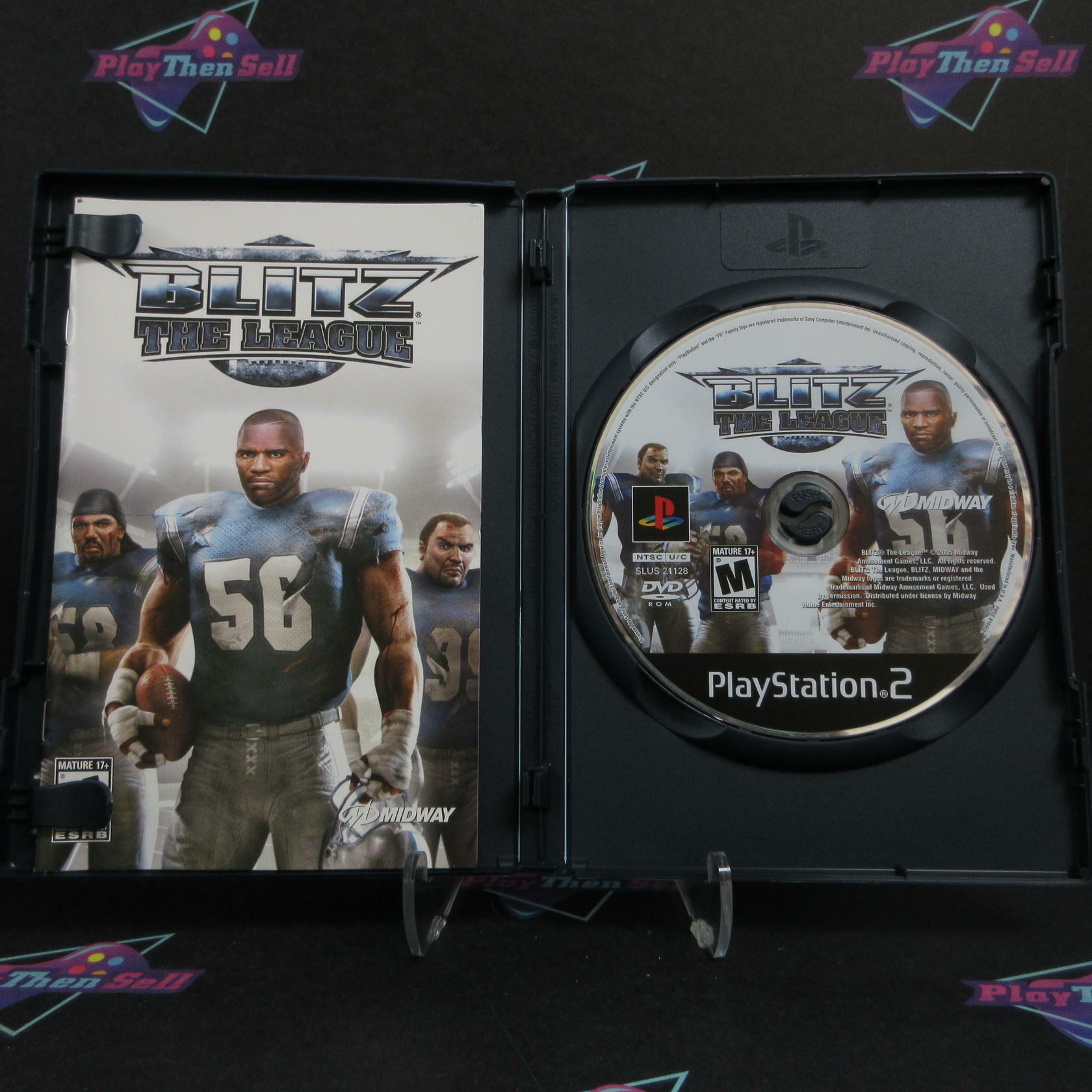Blitz The League PS2 PlayStation 2 AD + Reg Card Complete CIB - Very Good