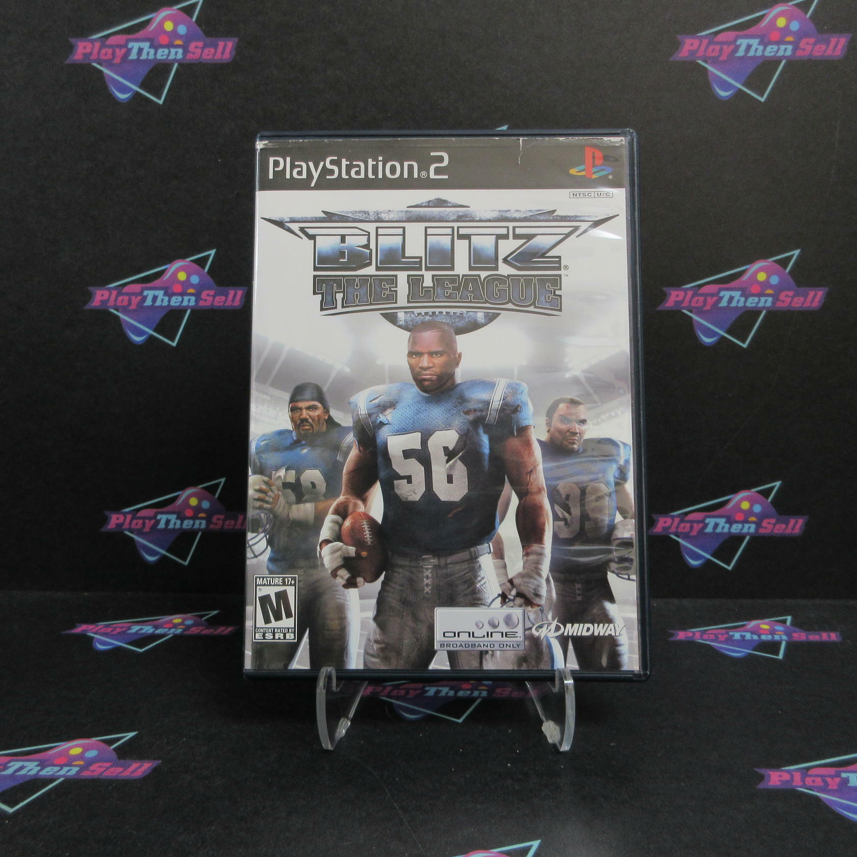 Blitz The League PS2 PlayStation 2 AD + Reg Card Complete CIB - Very Good