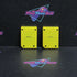 Refurbished 2pk Sony PlayStation 2 PS2 Nyko MagicGate Memory Cards 8MB Yellow - Refurbished