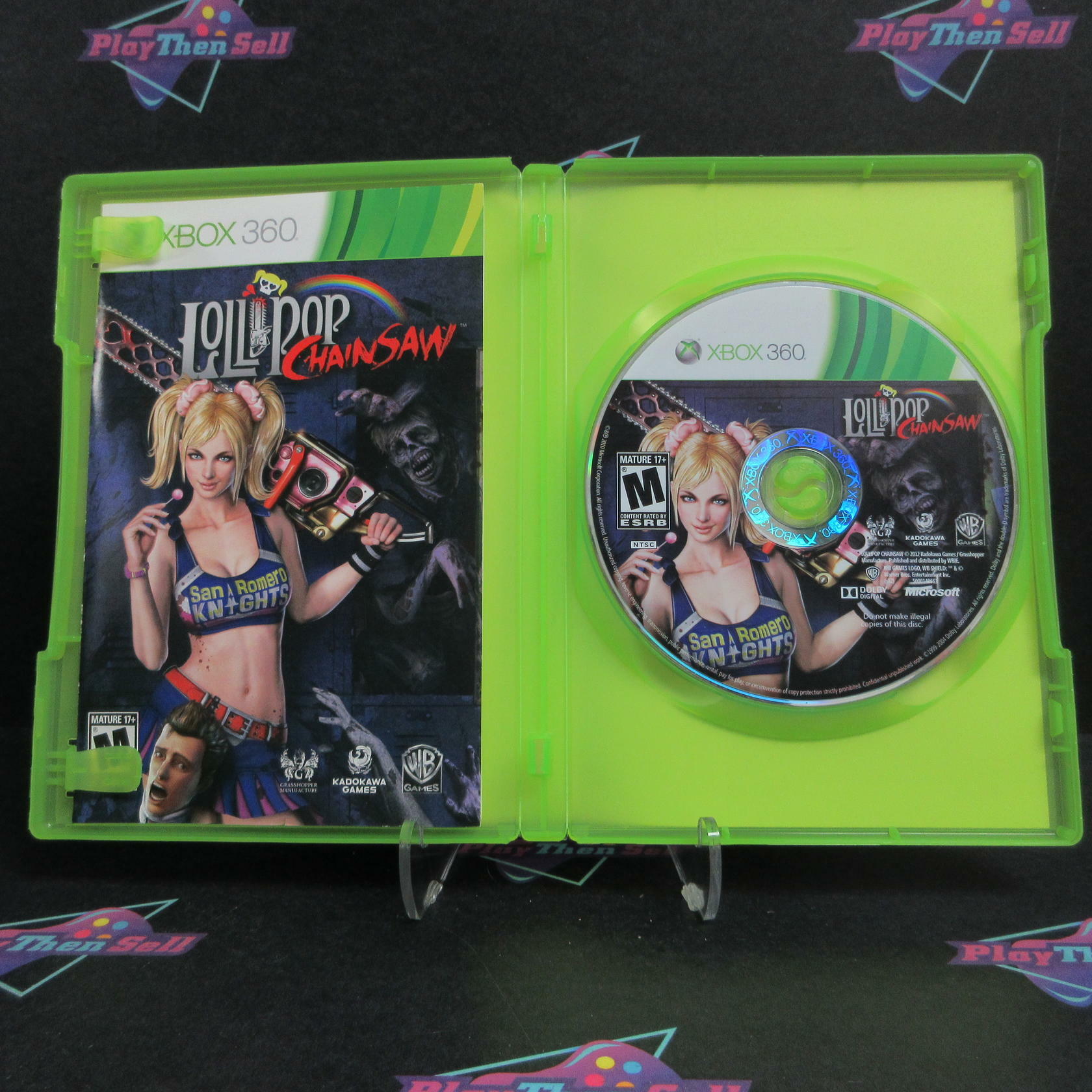 Lollipop Chainsaw Xbox 360 Complete - Excellent