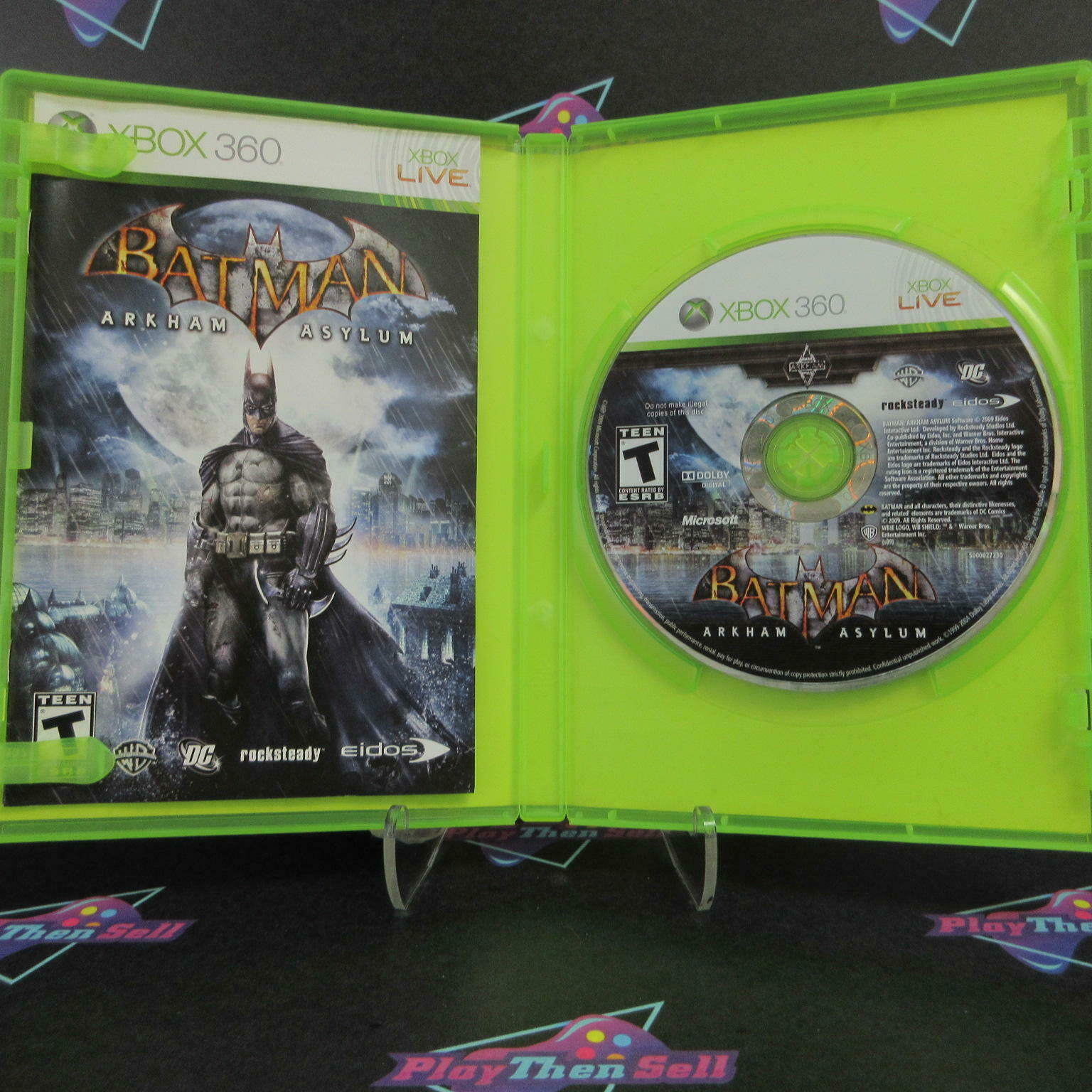 Batman Arkham Asylum Xbox 360 Complete - Excellent