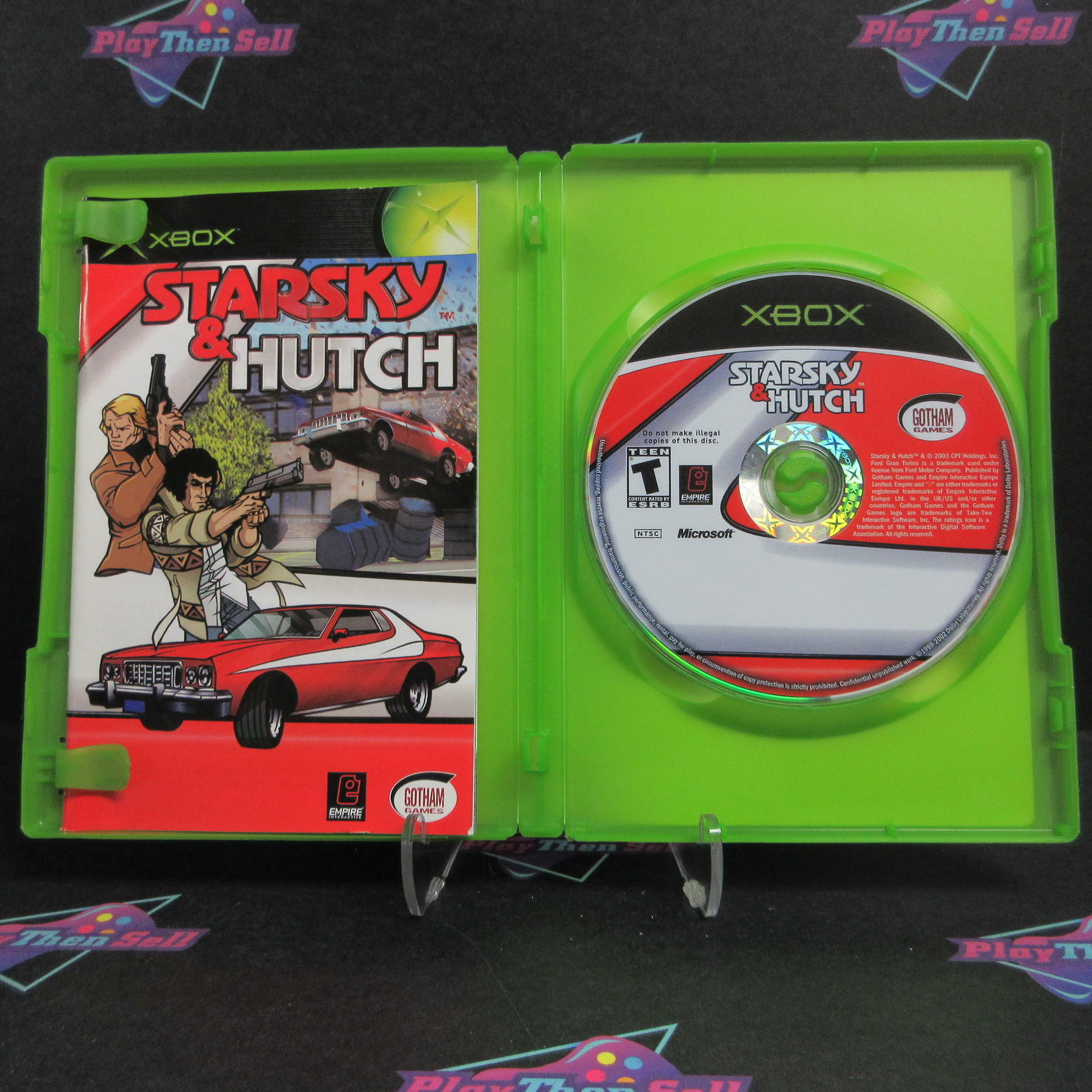 Starsky & Hutch Xbox + Reg Card Complete - Excellent