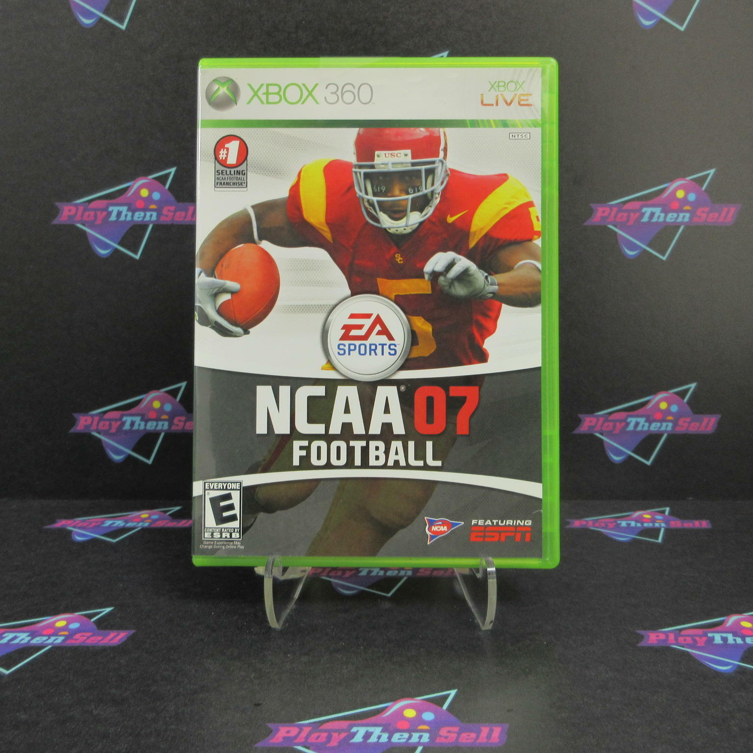NCAA Football 07 Xbox 360 Complete - Excellent