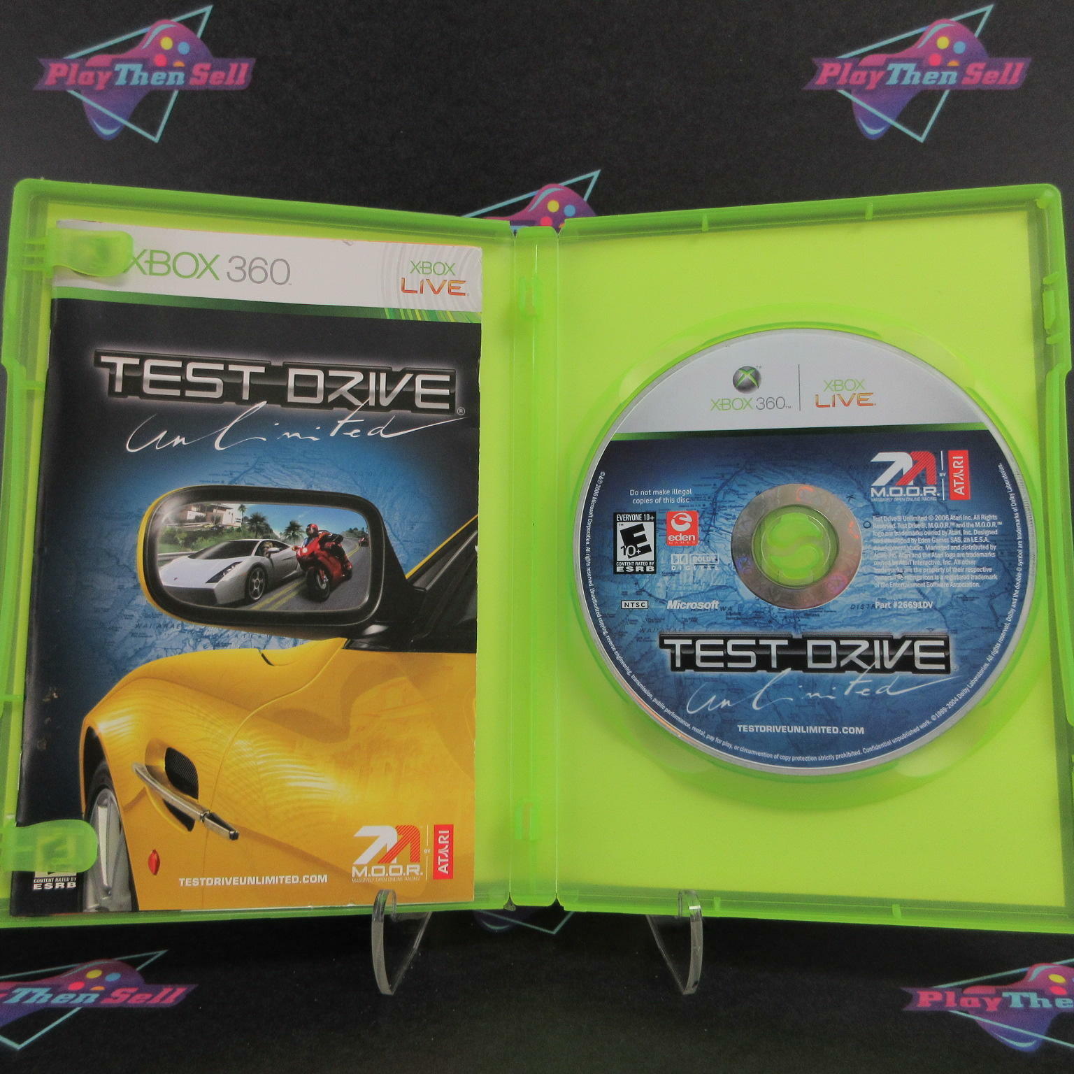 Test Drive Unlimited Xbox 360 Complete - Excellent